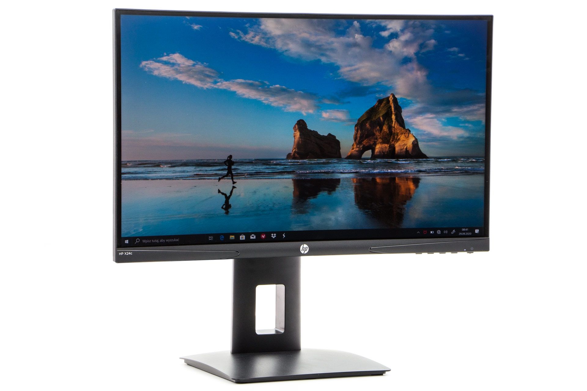 HP X24c - Widok z profilu