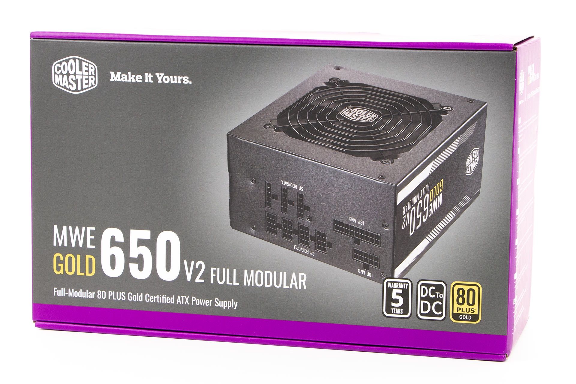 Cooler Master MWE Gold 650 - V2 Full Modular