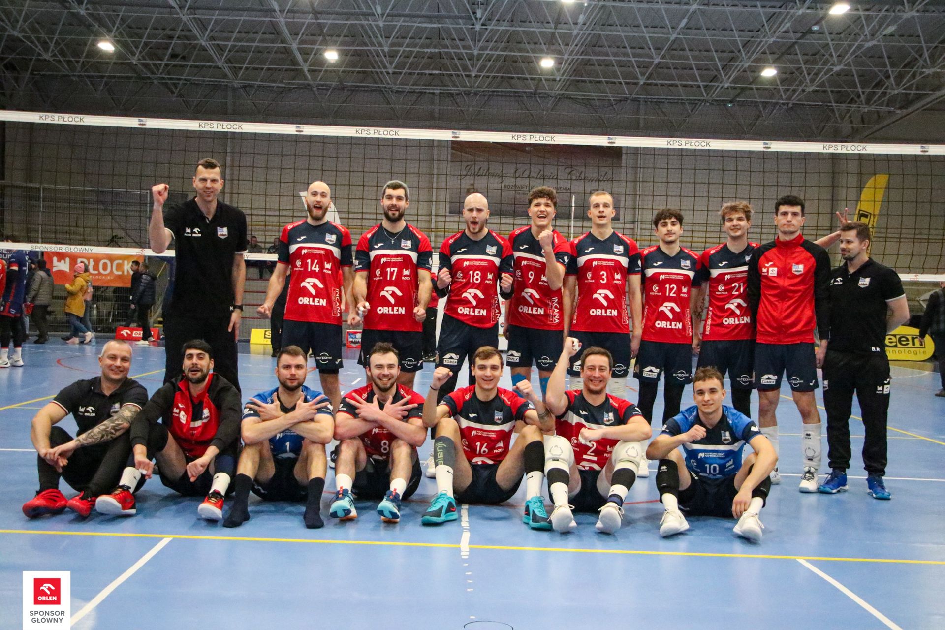 Siatkarze z KPS Płock 