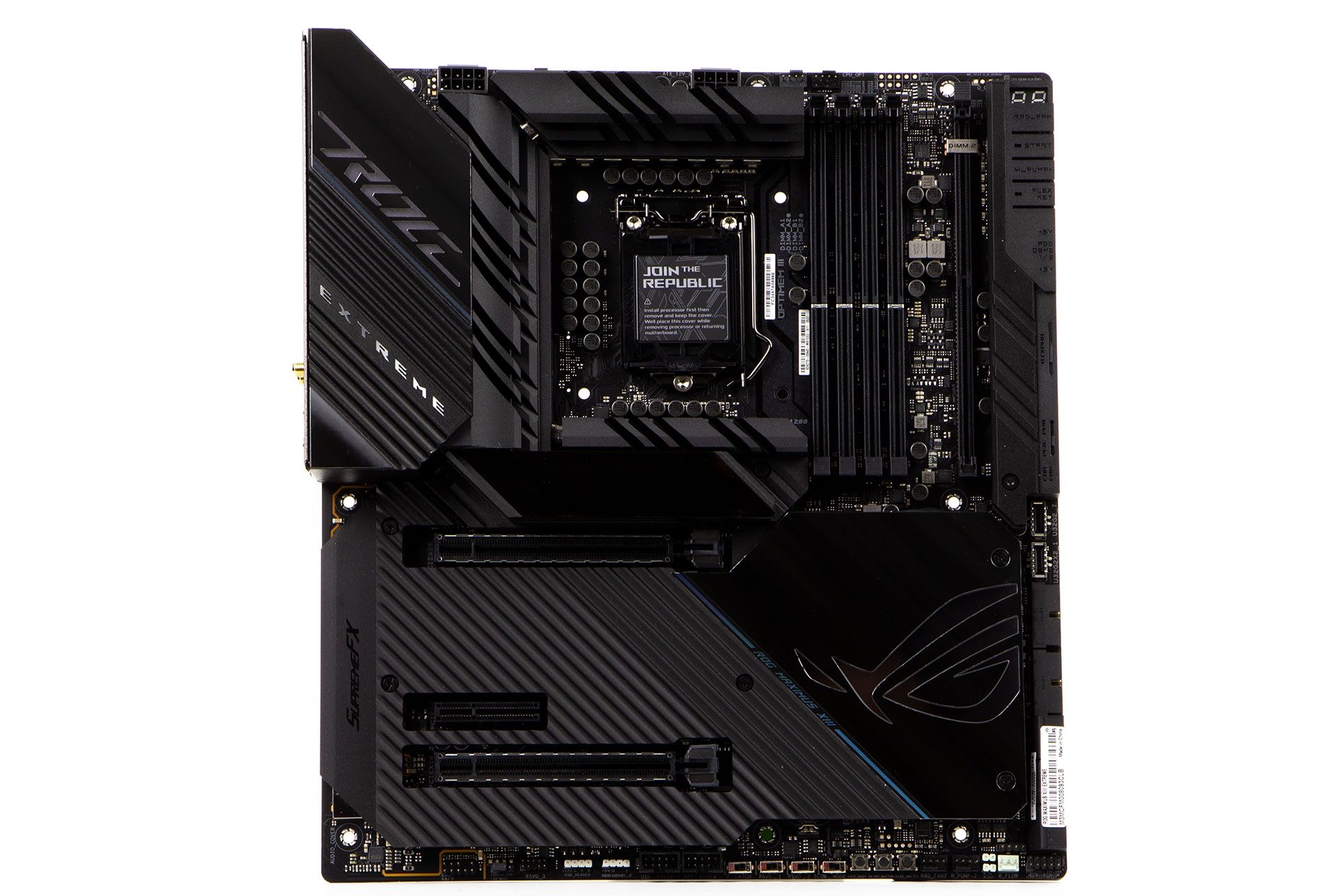 ASUS ROG Maximus XIII Extreme - z góry