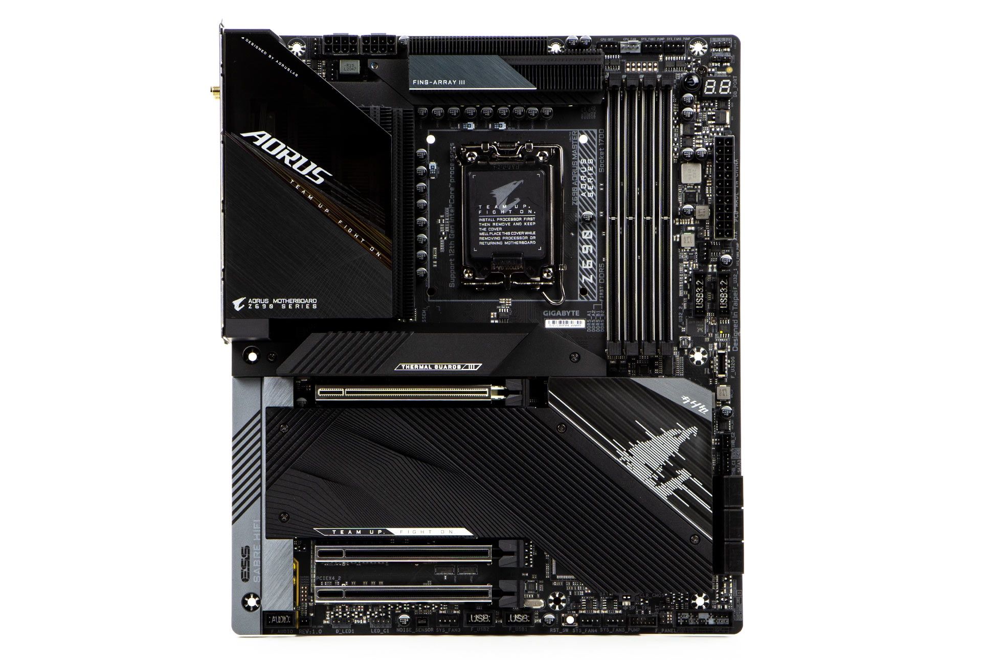 Gigabyte Z690 AORUS Master - z przodu