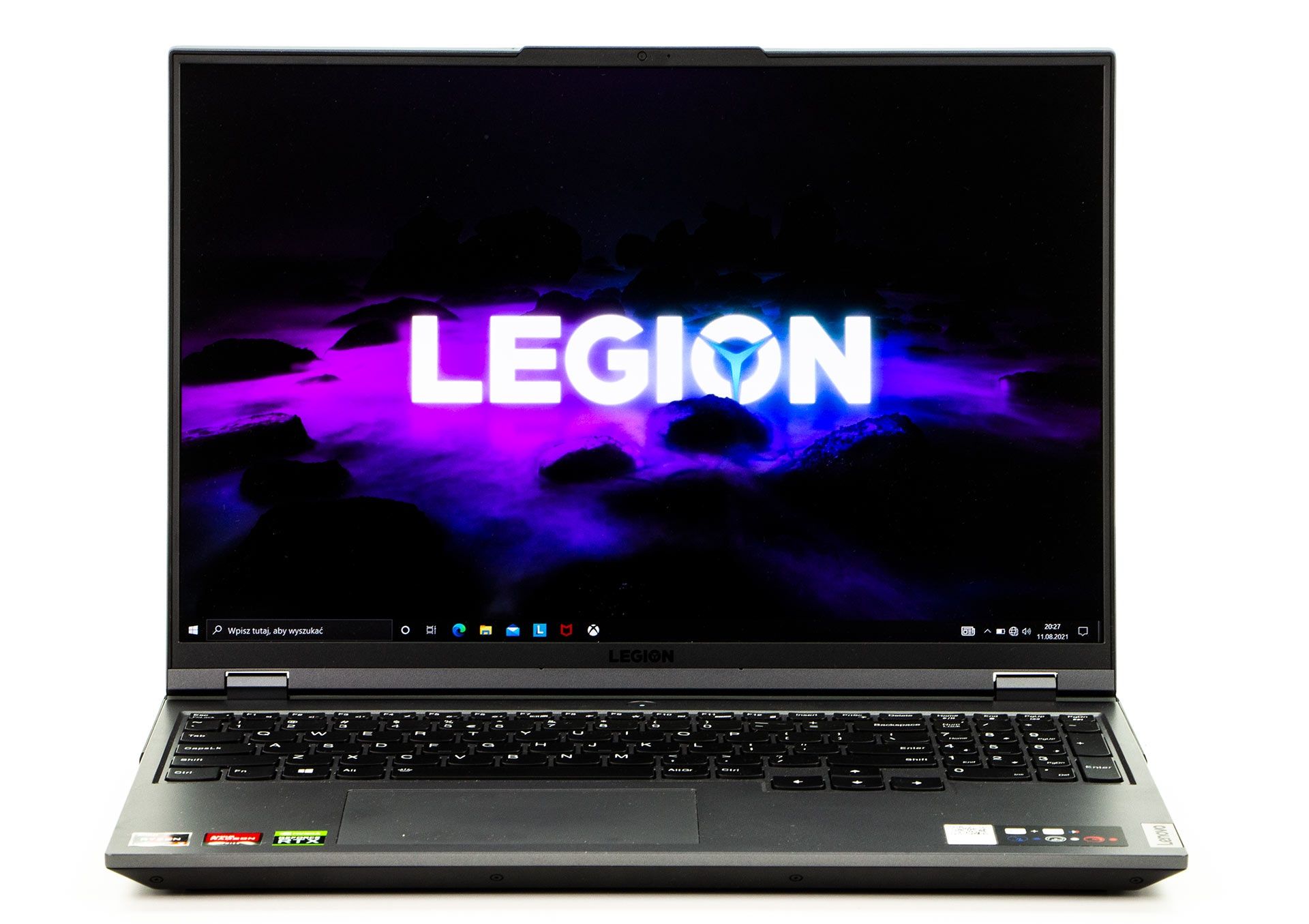 Lenovo Legion 5 Pro - od frontu