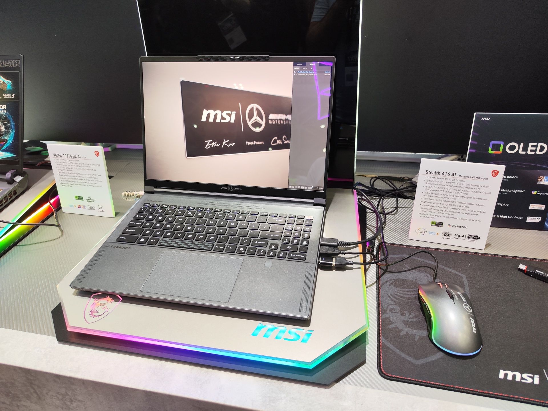 MSI Stealth A16 AI+ Mercedes-AMG