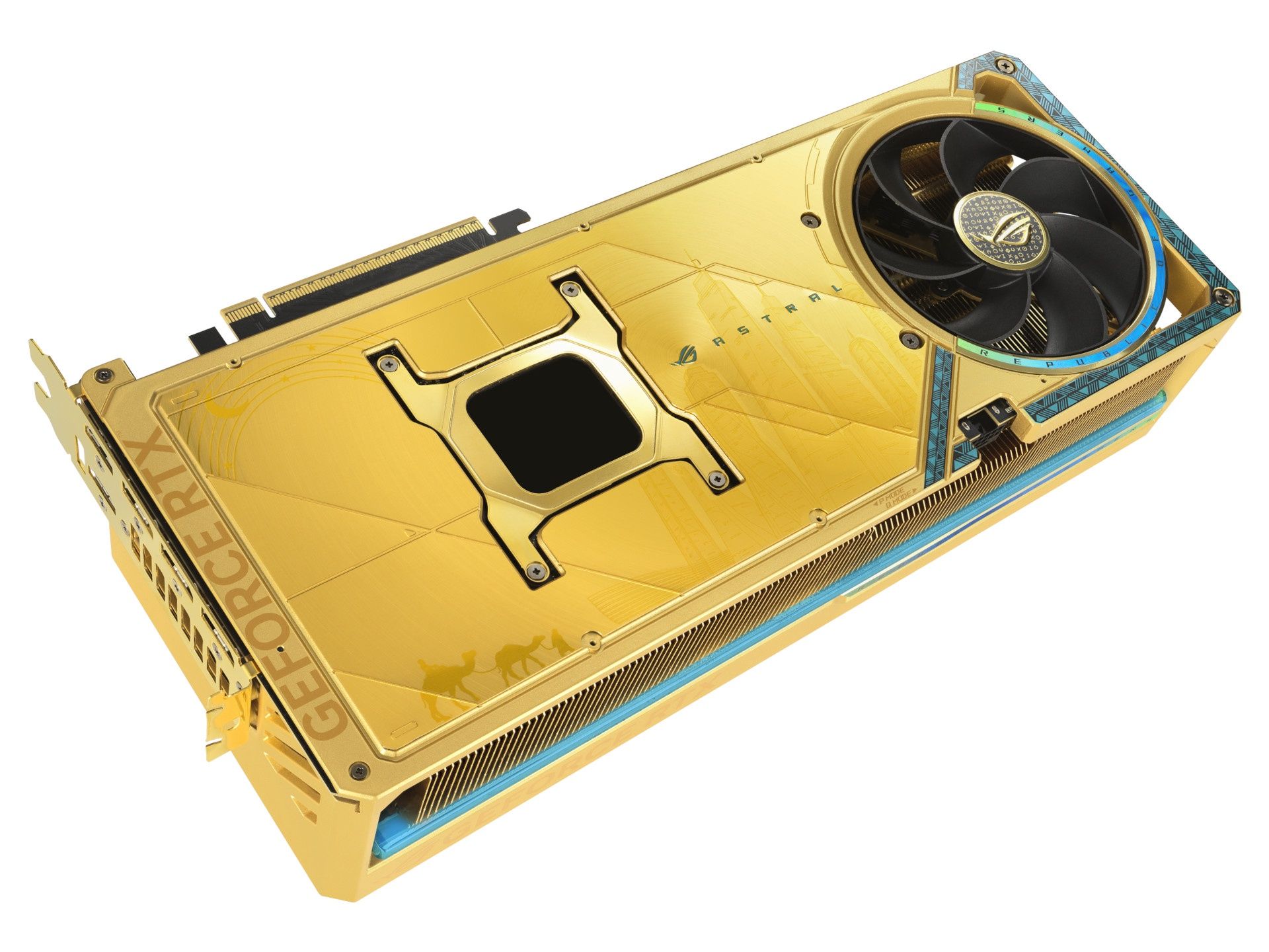 ROG Astral GeForce RTX 5090 Dhahab OC Edition
