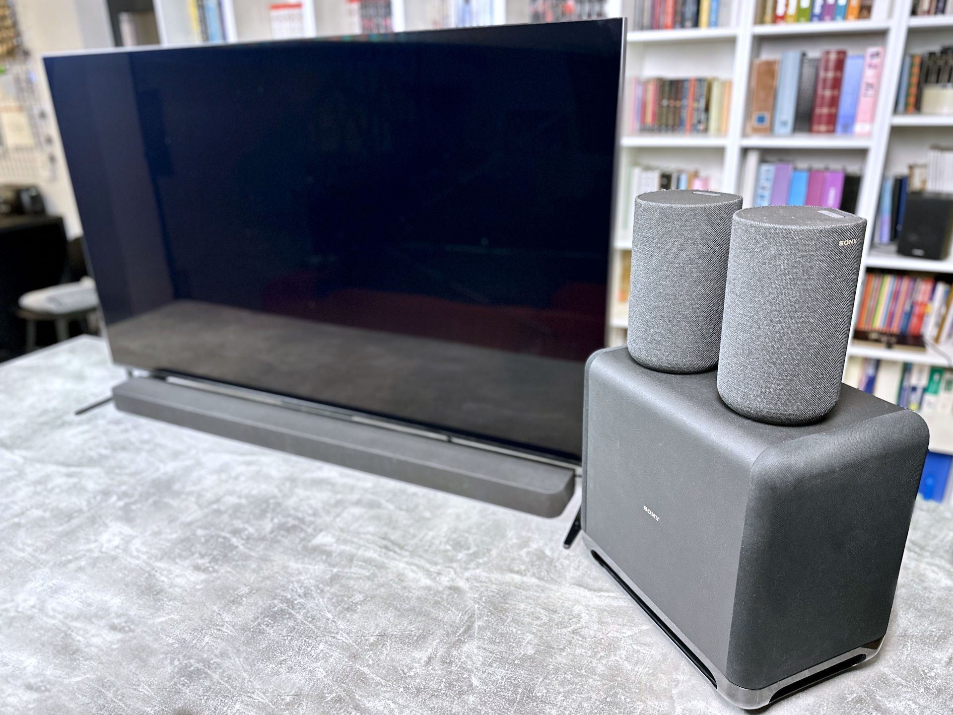 Sony Bravia 9 (65XR90) - w zestawie z Sony Bar 9 i Sony SW5 oraz RS5