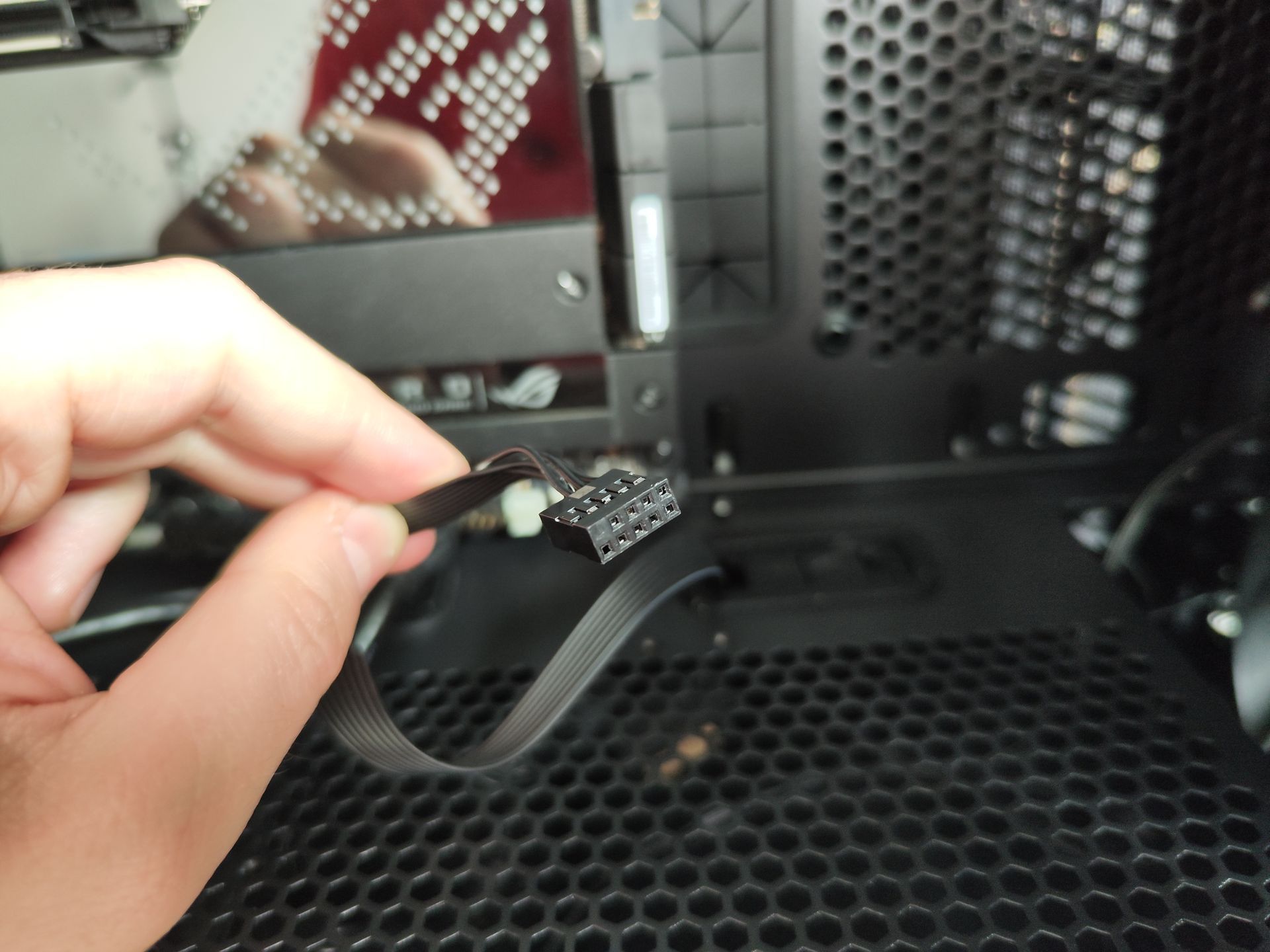 Front panel - wtyczka