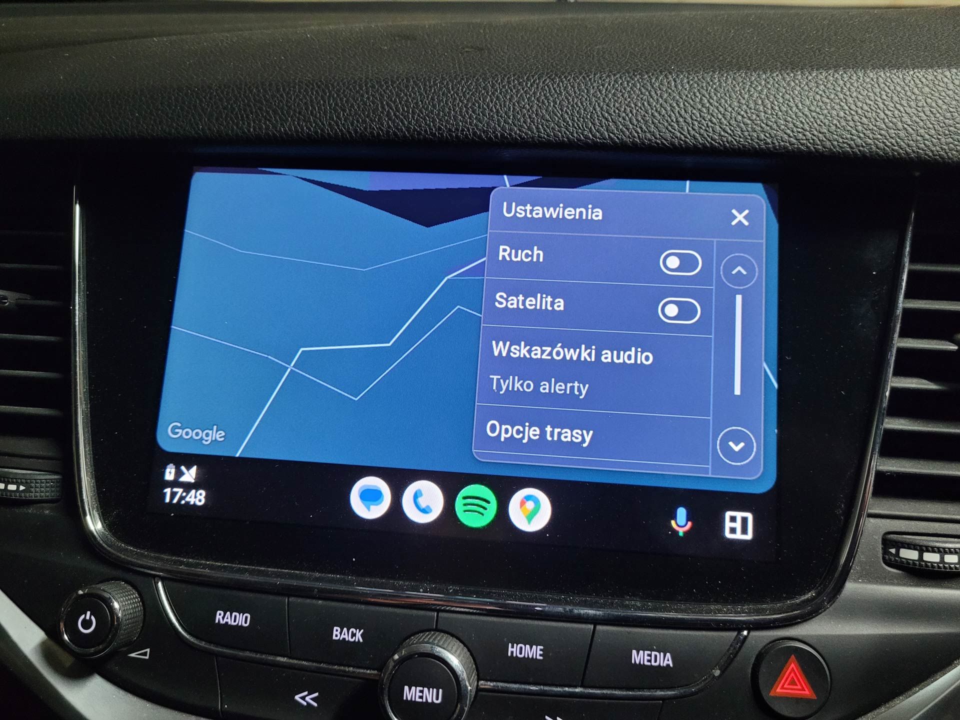 android auto nawigacja