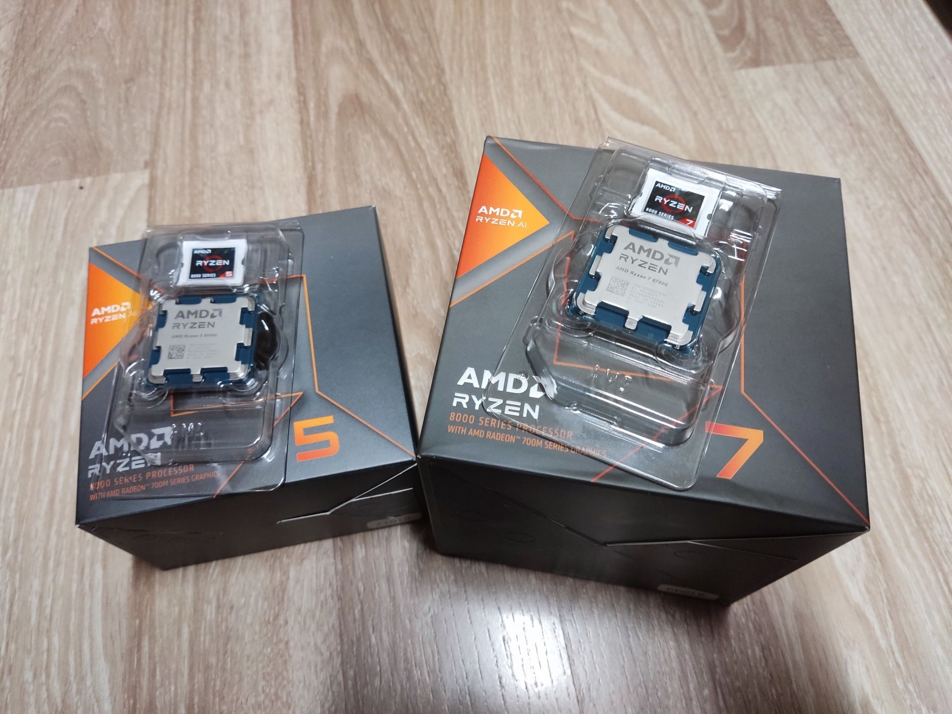 AMD Ryzen 5 8600G i Ryzen 7 8700G