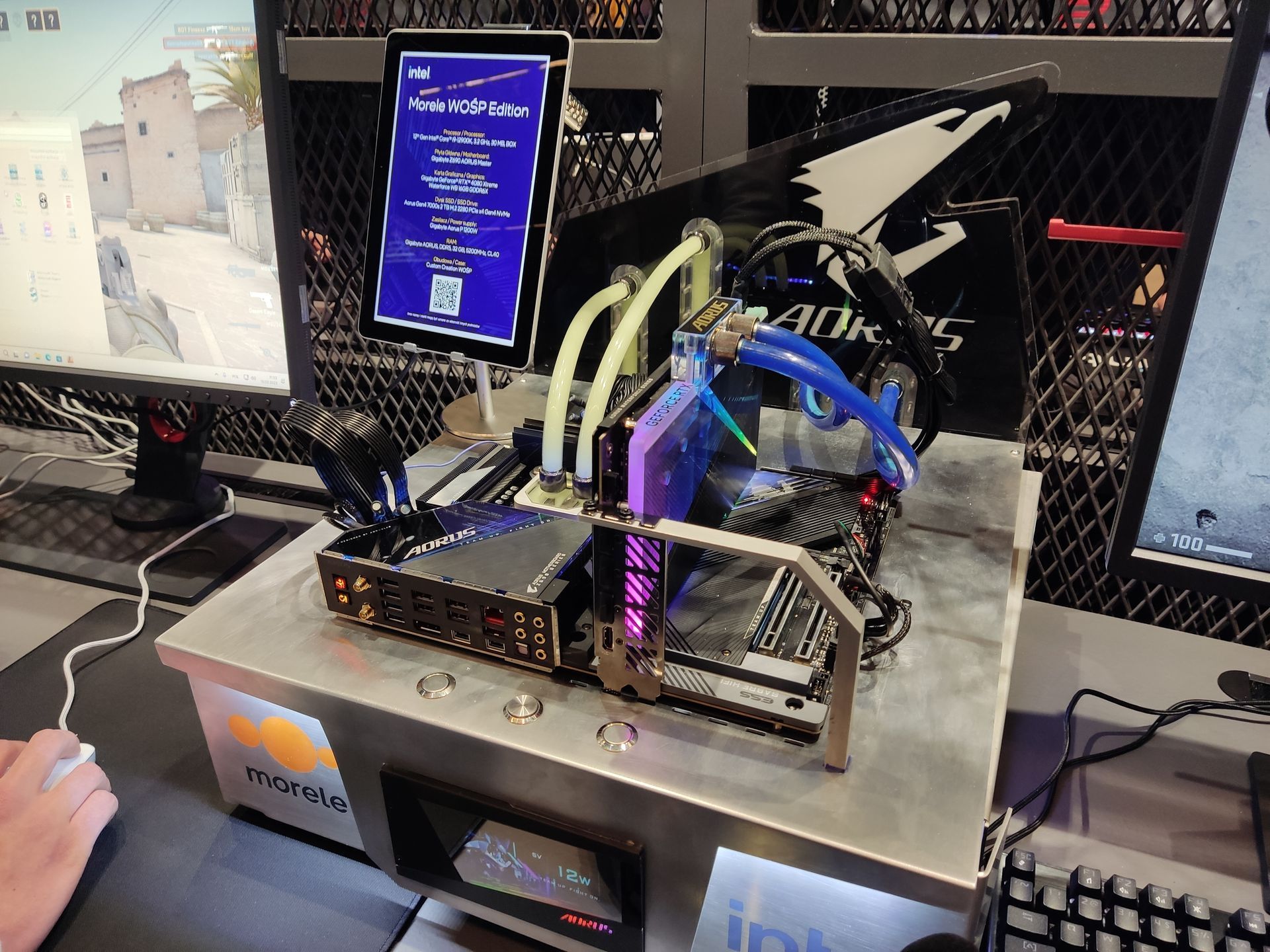 Intel Extreme Masters 2023 - modding komputera