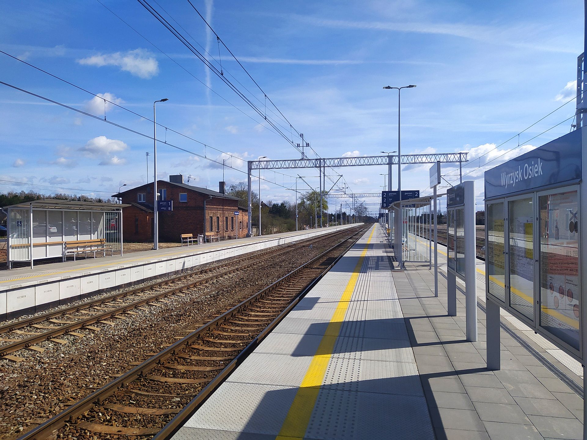 Zmodernizowane perony