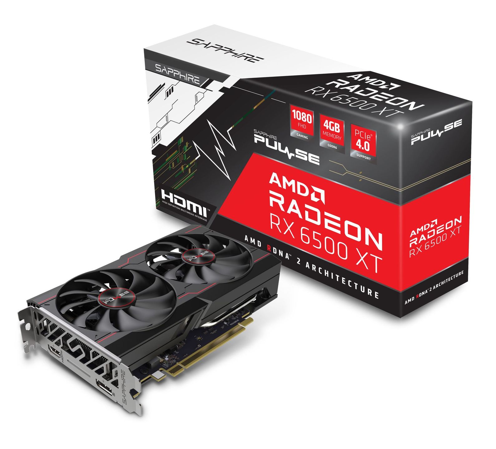 Sapphire Radeon RX 6500 XT Pulse 4GB