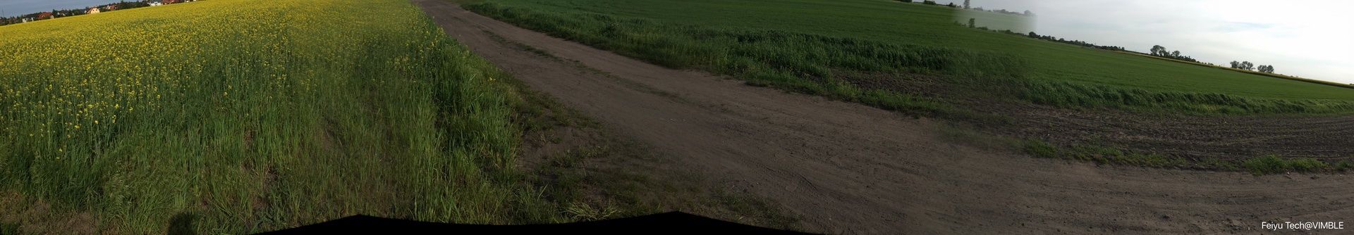 Feiyu-Tech Vimble C - źle wykonana panorama