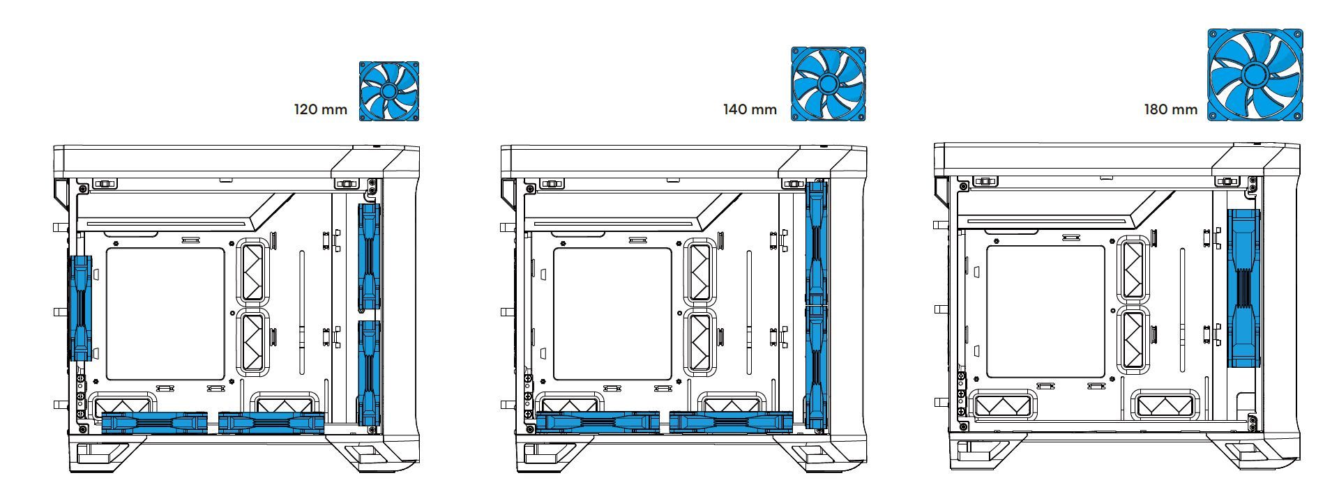 Fractal Design Torrent Nano TG White
