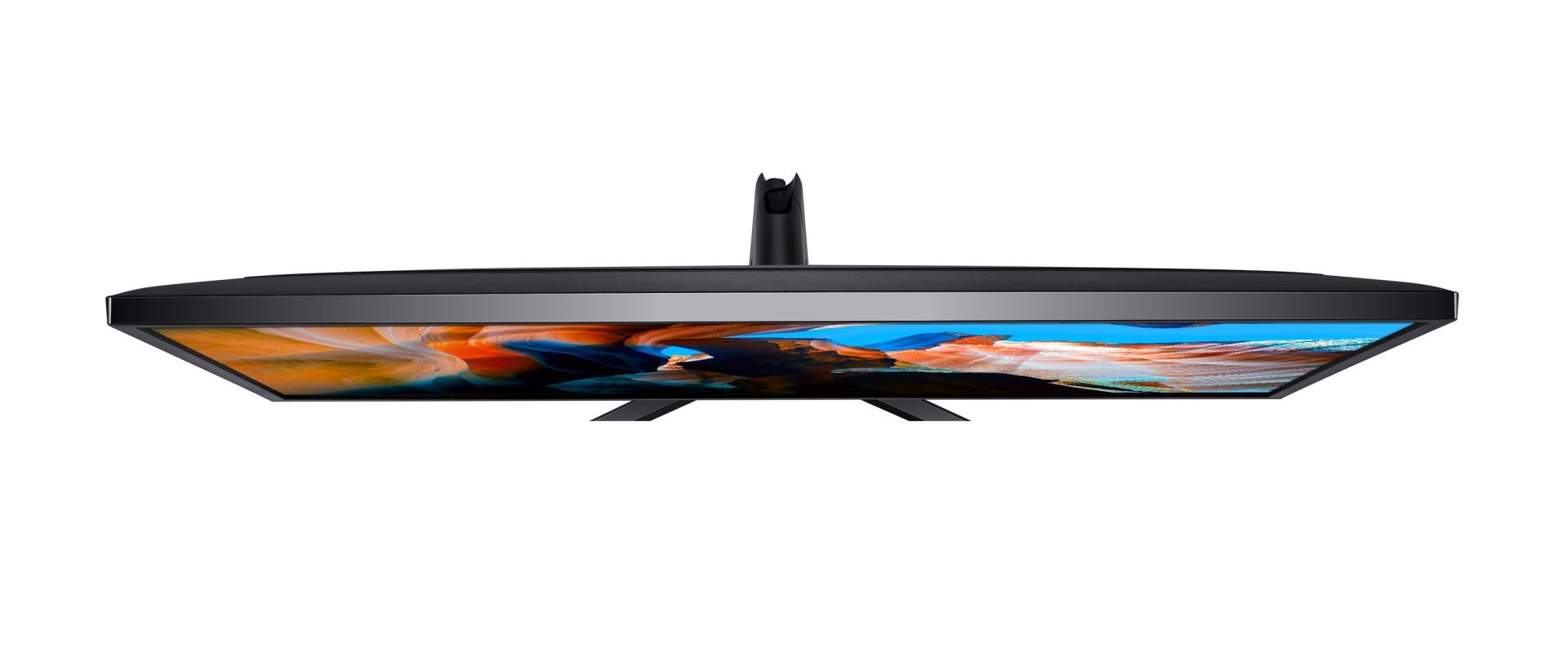 Monitor UHD Samsung 32UJ590 - widok z góry