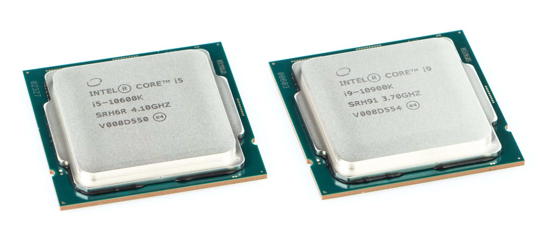 Intel Core i5-10600K i Core i9-10900K