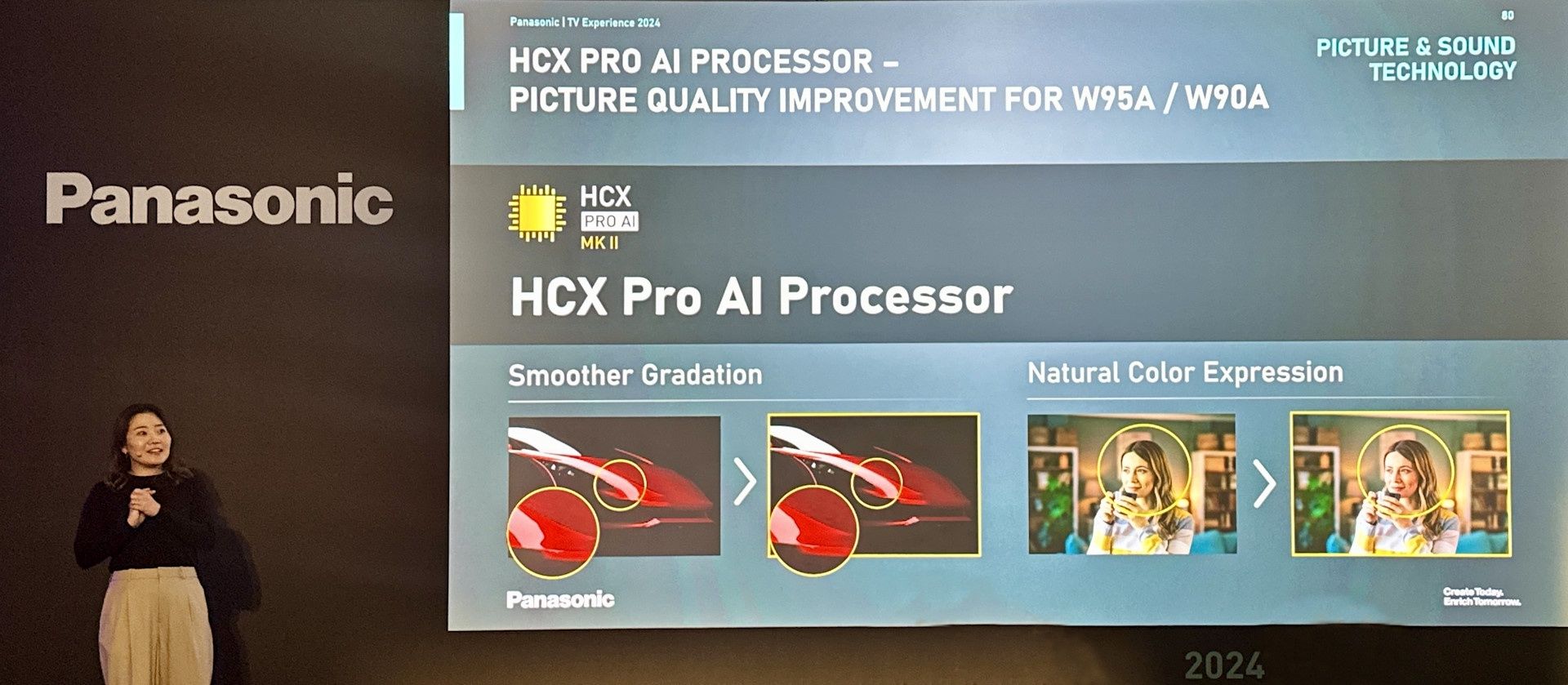 Panasonic - poprawa obrazu przez nowy procesor