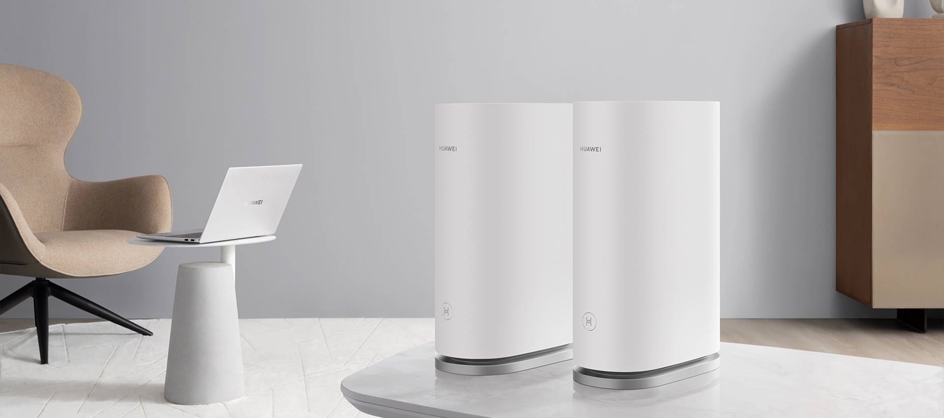 Huawei WiFi Mesh 7 - z profilu
