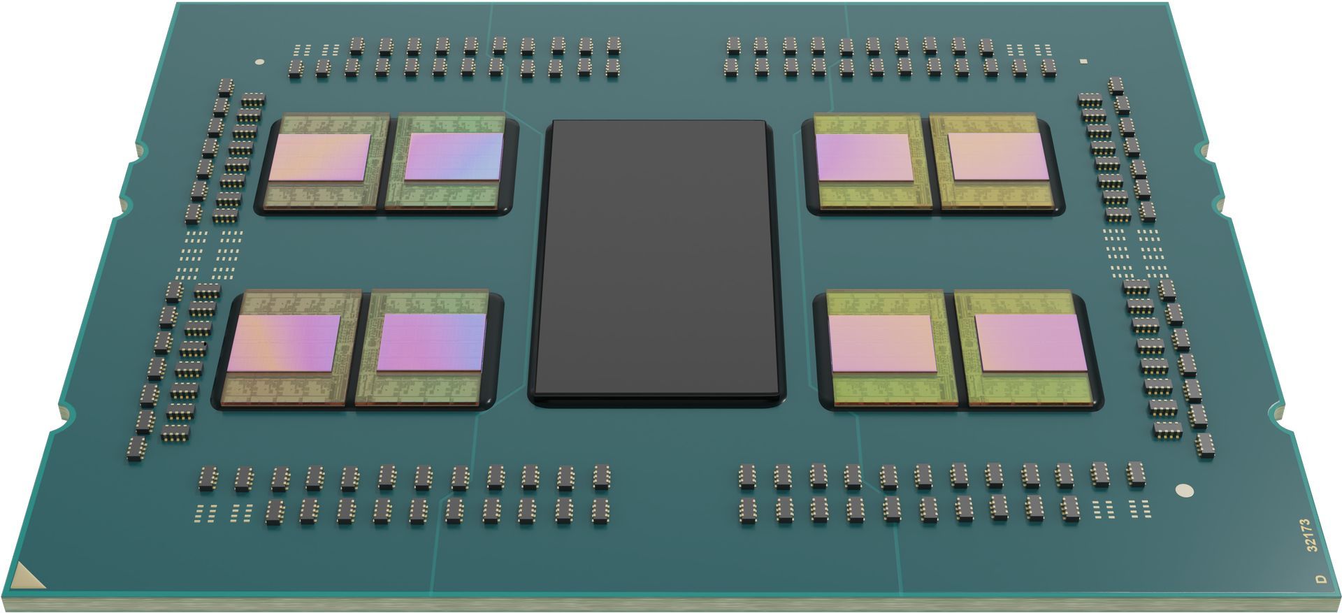 AMD EPYC 7003X - budowa procesora