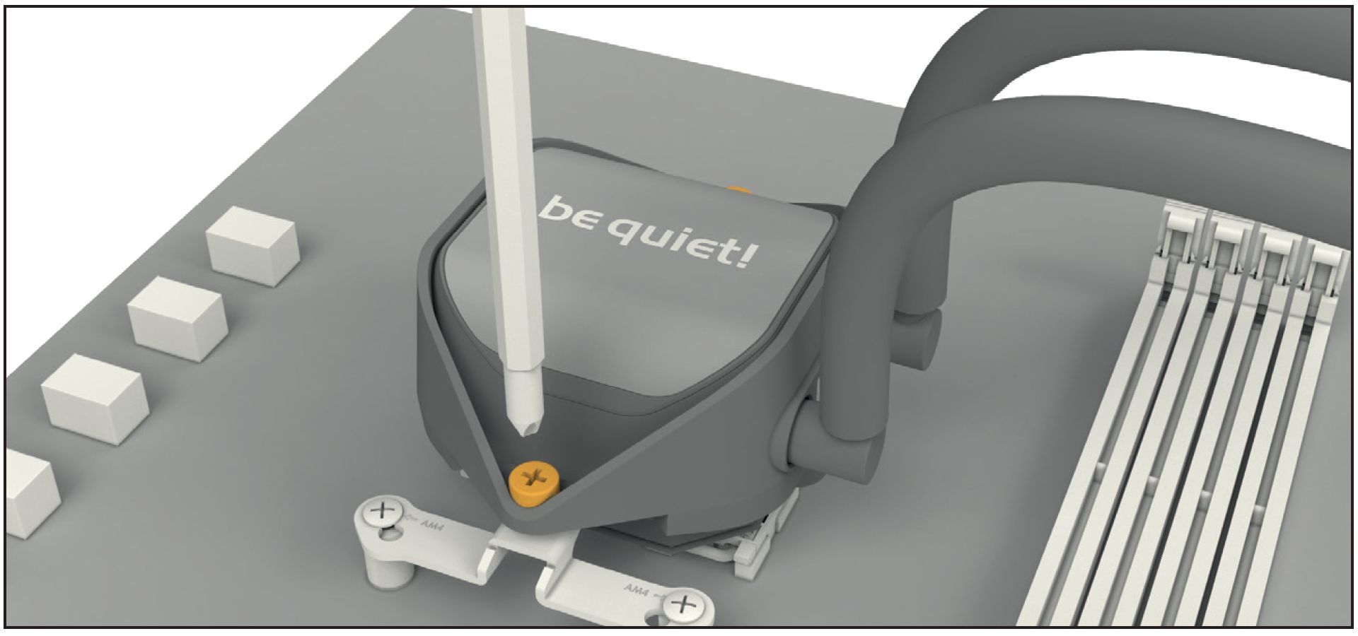 be quiet! Pure Loop 2 FX 280 - montaż chłodzenia
