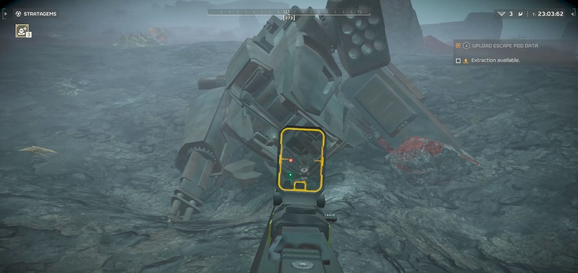 Helldivers 2 mechy