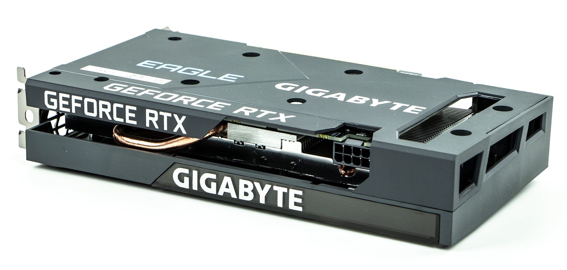 Gigabyte GeForce RTX 3050 Eagle - od góry