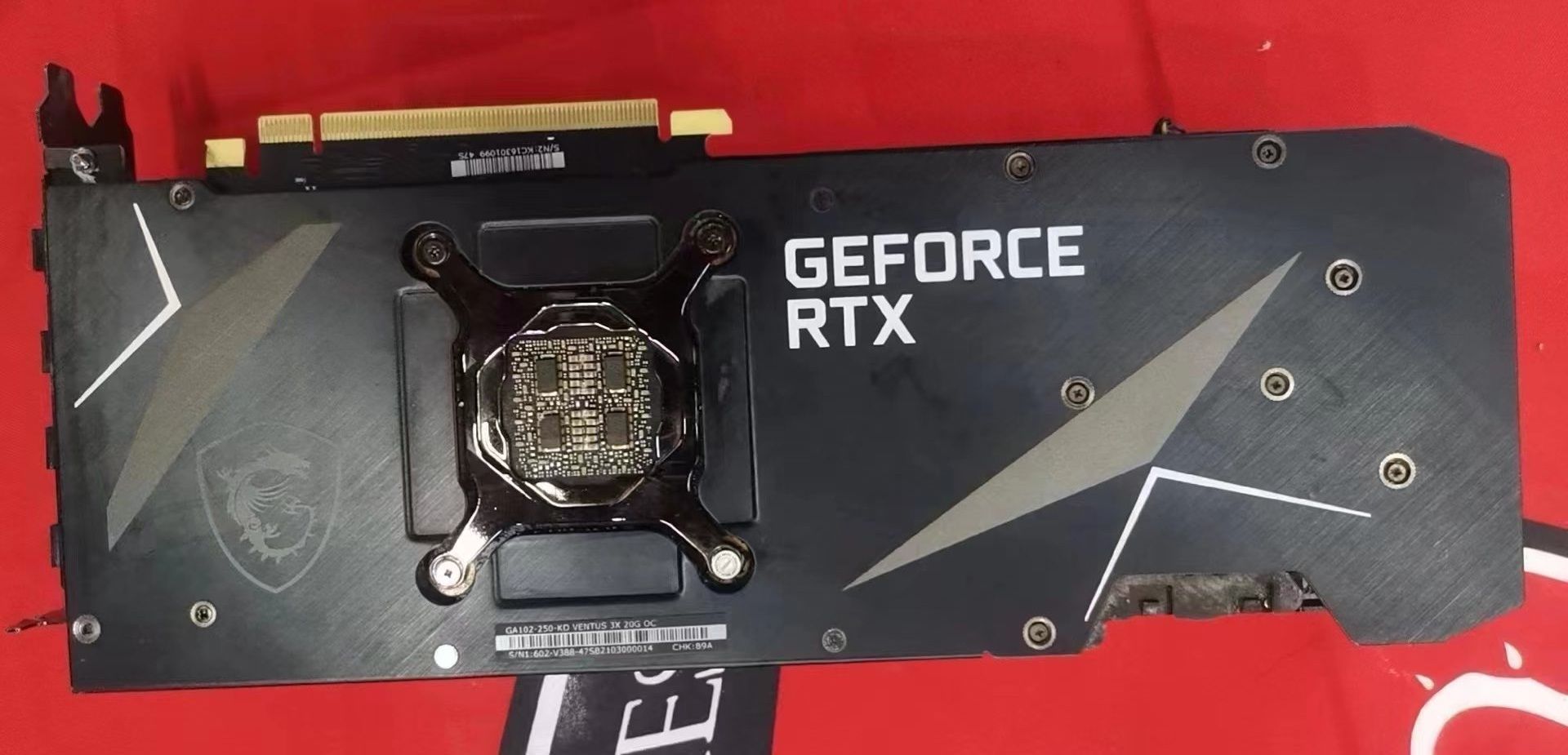 MSI GeForce RTX 3080 20GB Ventus 3X OC
