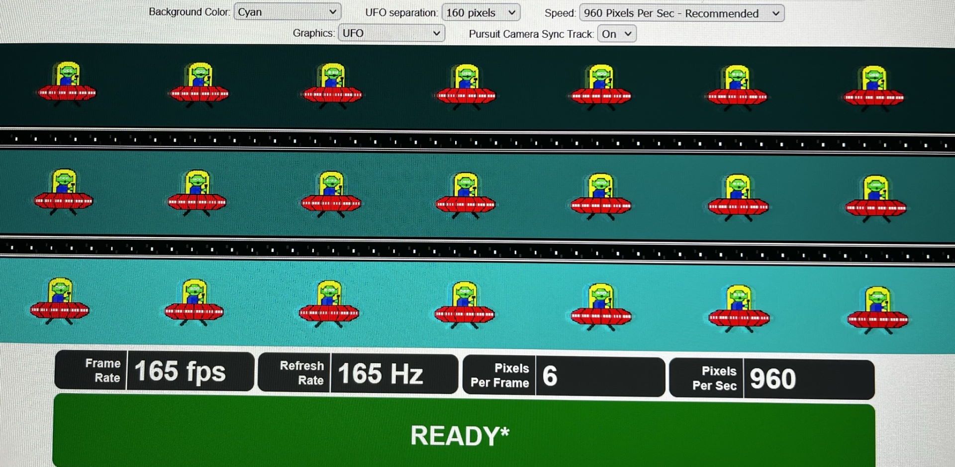 Cooler Master GM27-FQS ARGB - test UFO