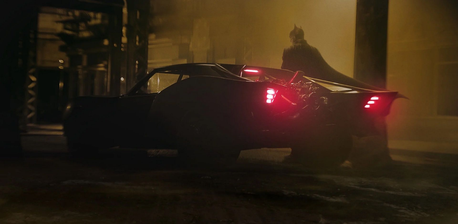 Batman i Batmobil