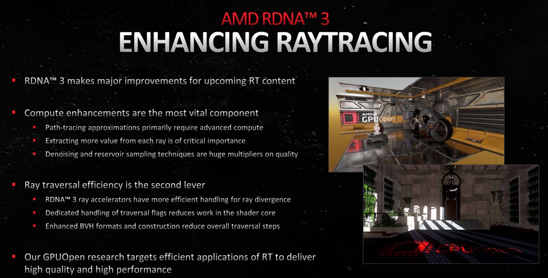 AMD Radeon RX 7900 XTX - Ray Tracing 1