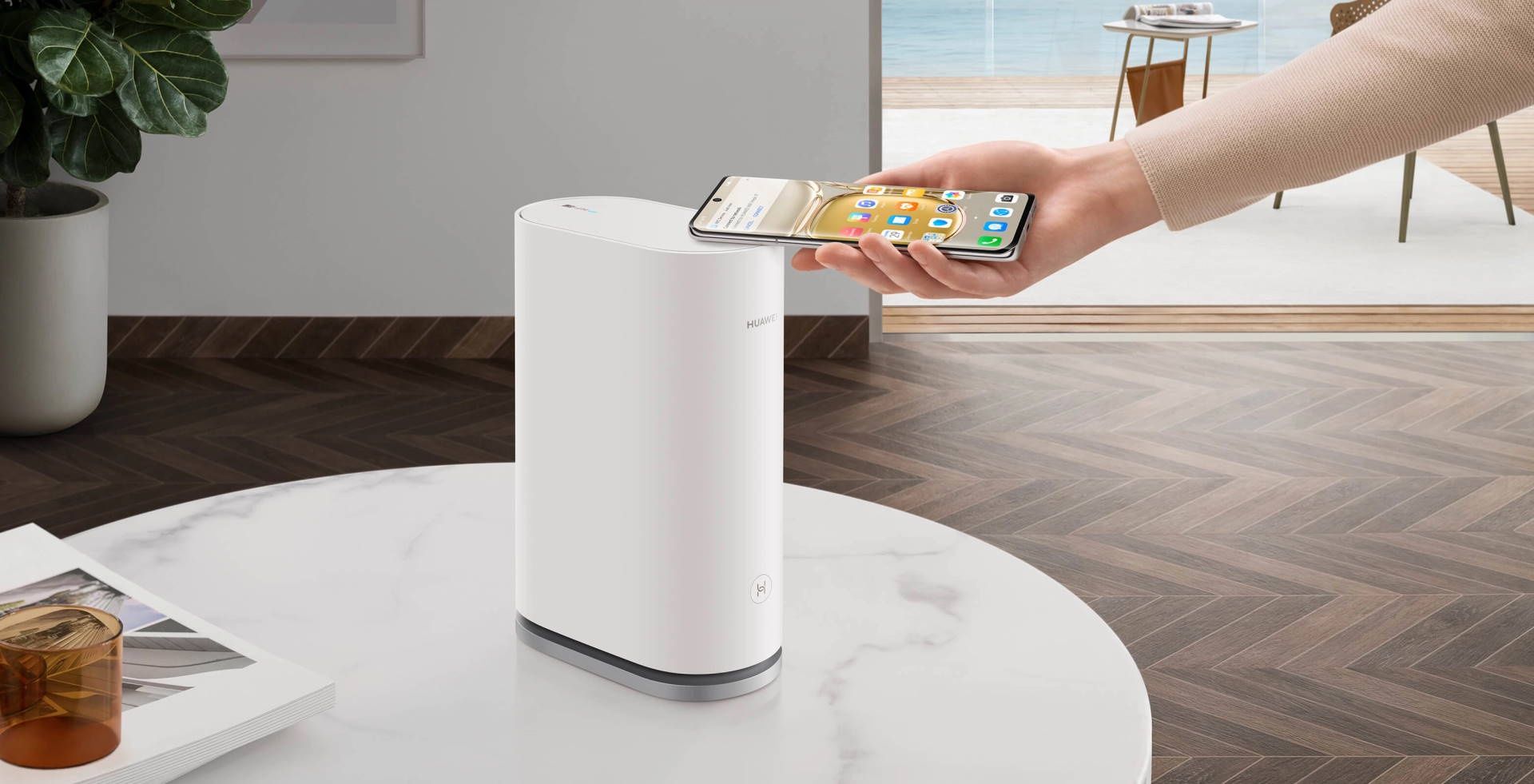 Huawei WiFi Mesh 7 - szybkie przyłaczanie