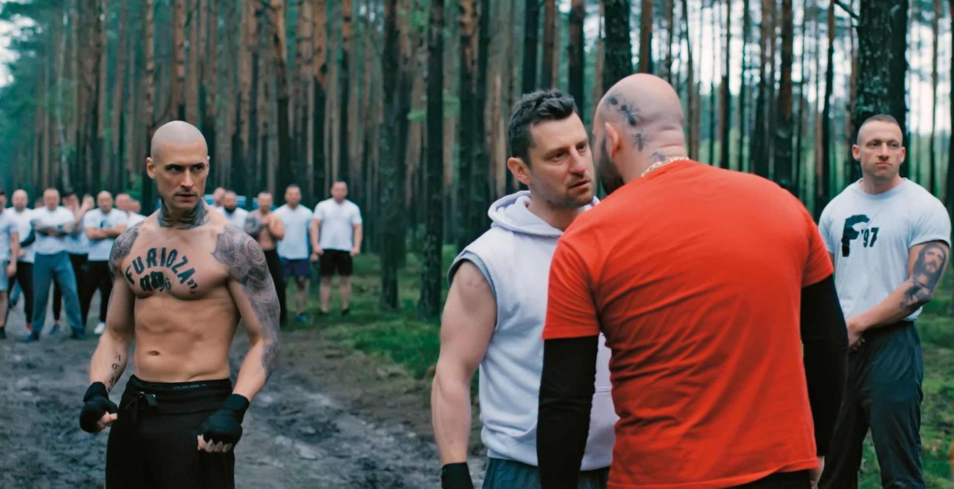 Furioza - ustawka w lesie