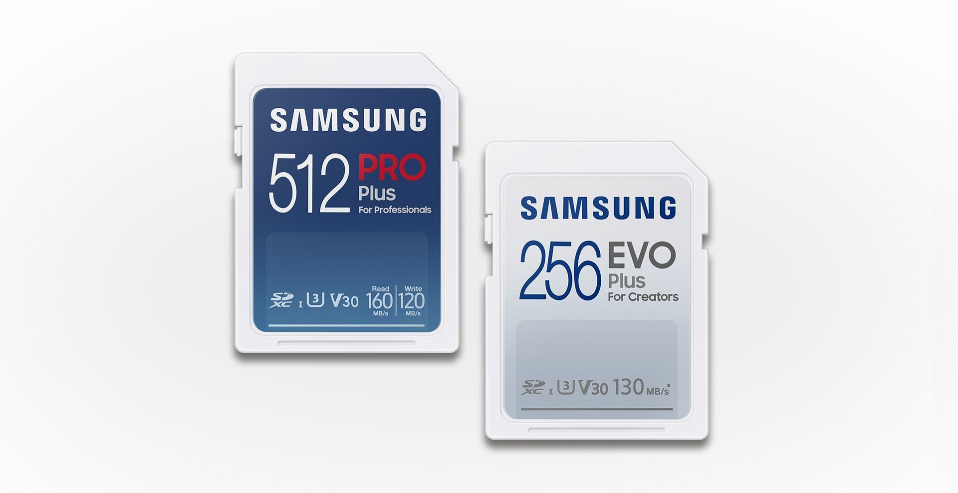 Samsung PRO Plus i EVO Plus - karty SD