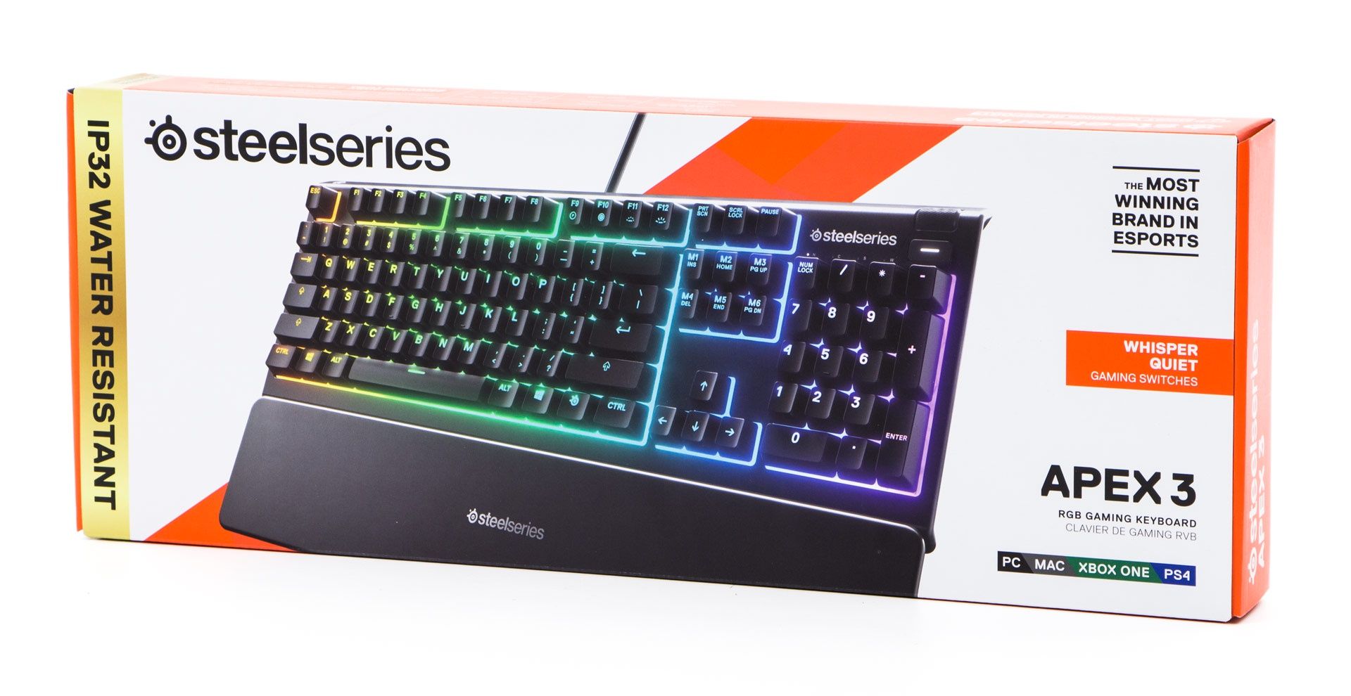 SteelSeries APEX 3 opakowanie