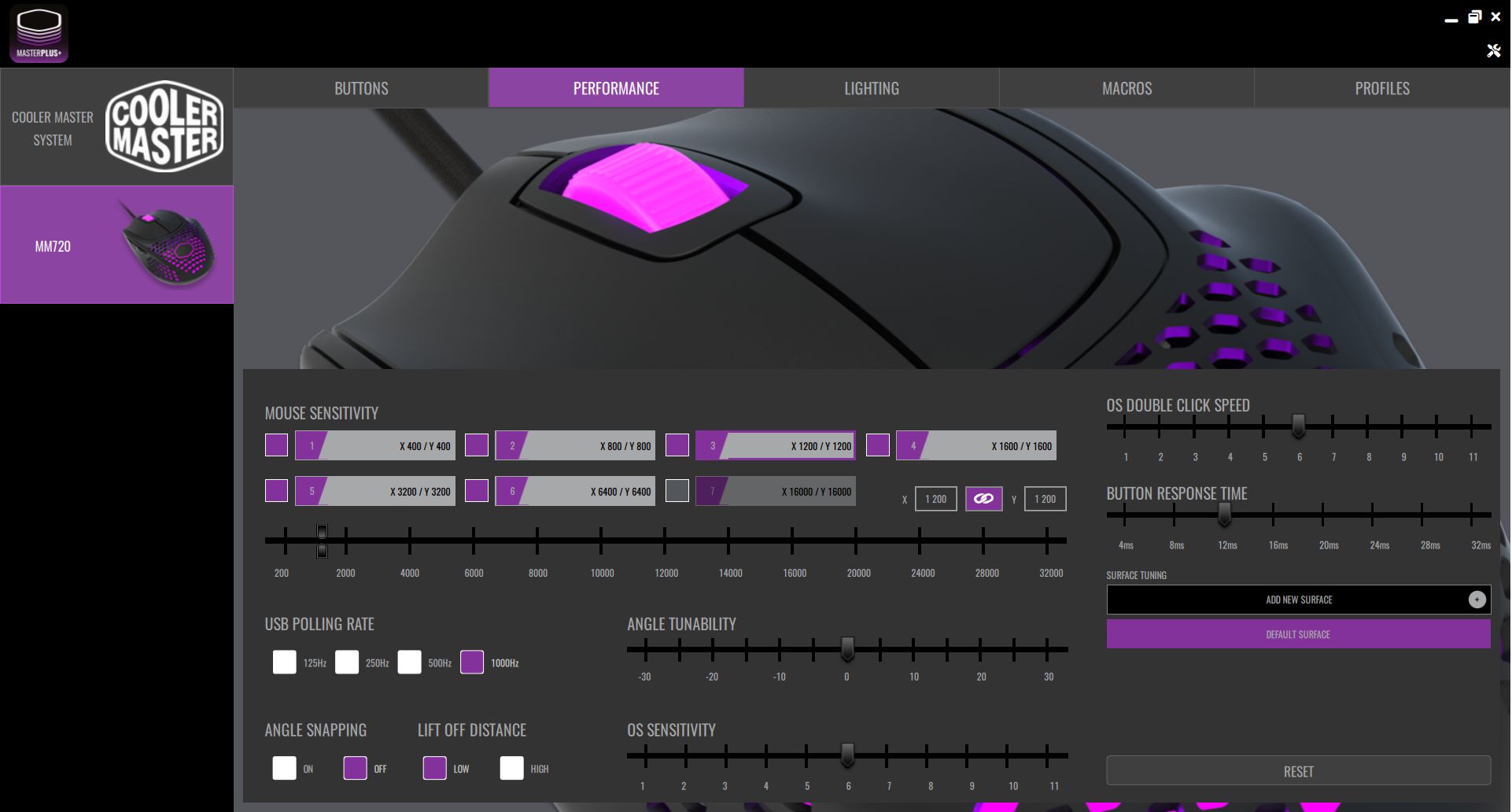 MasterPlus do Cooler Master MM720