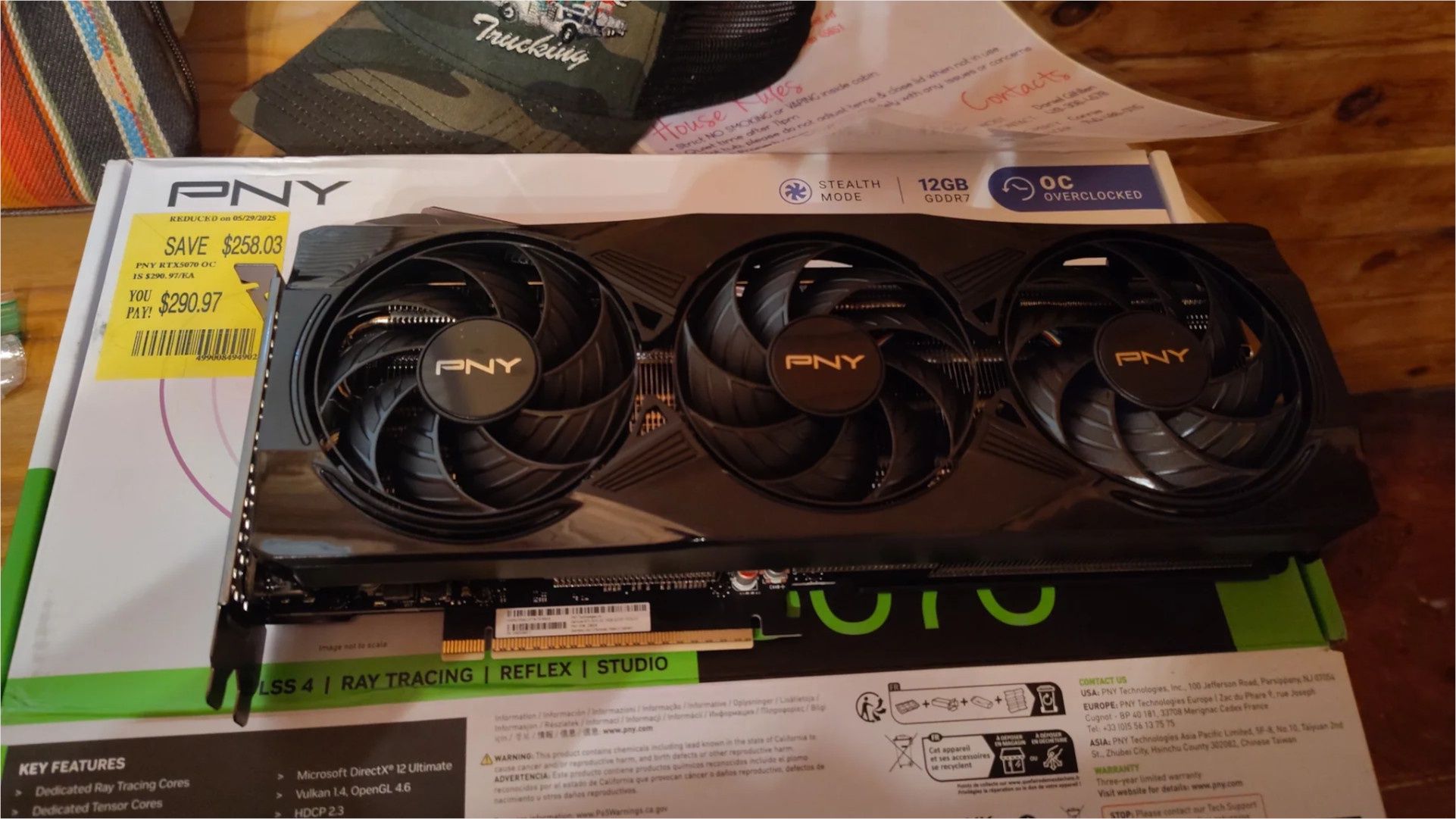 PNY GeForce RTX 5070 OC