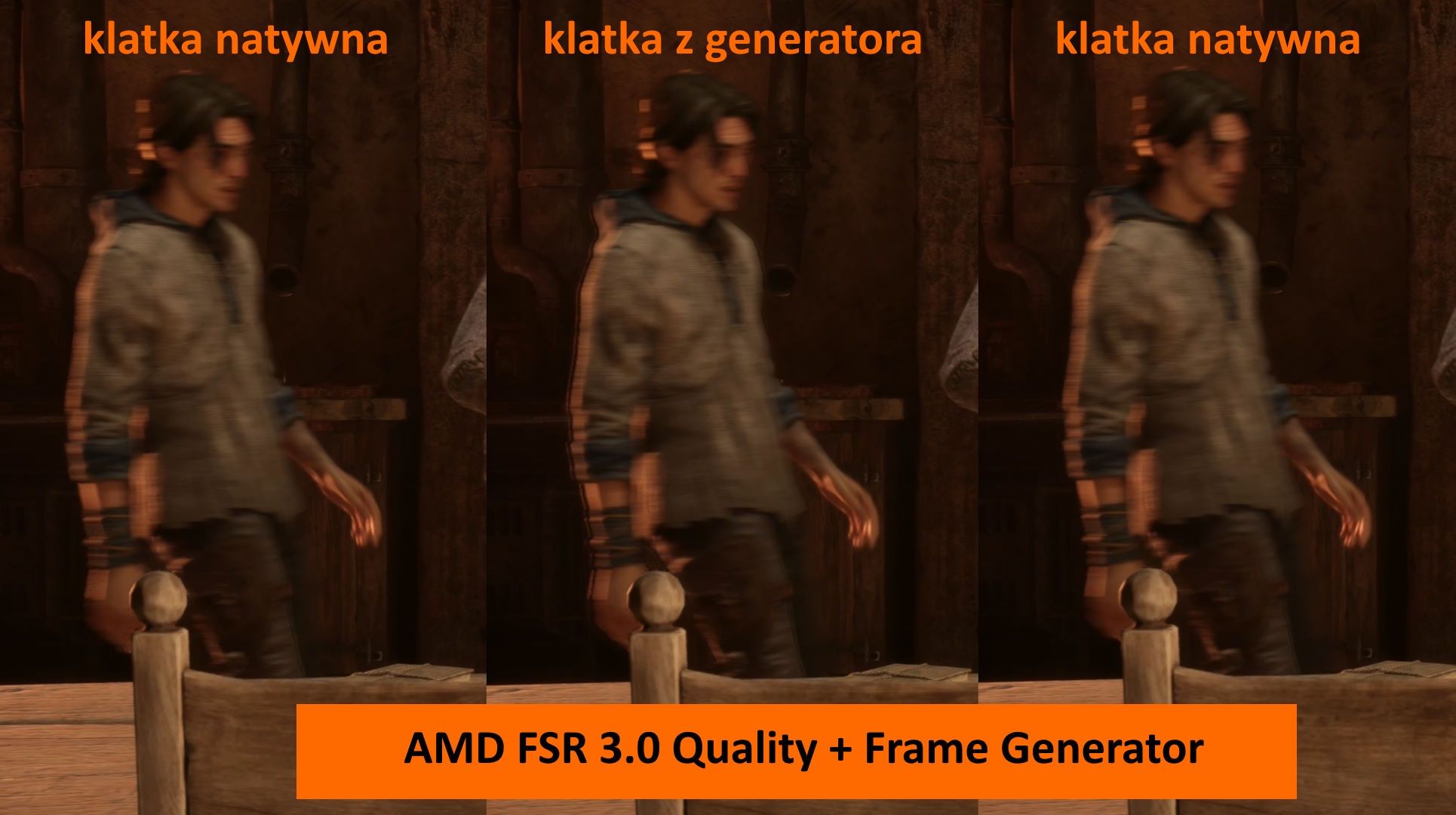 FSR 3.0 Frame Generation - porównanie nr 3