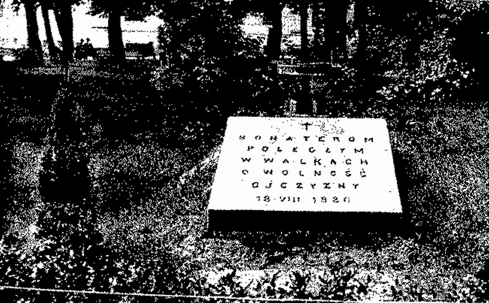 Pamięć 1920 roku w Płocku – pierwsze upamiętnienia