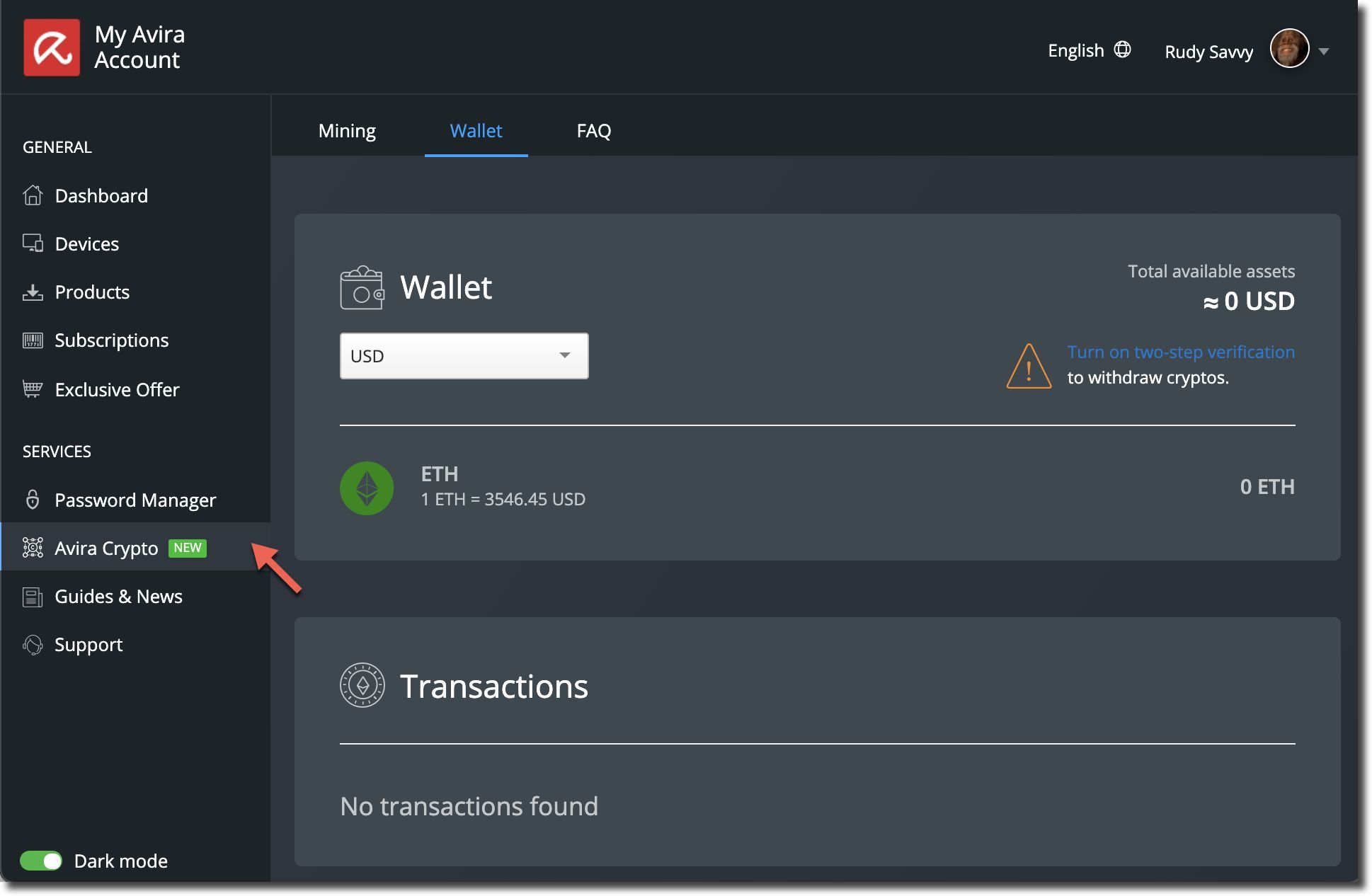 Avira Crypto