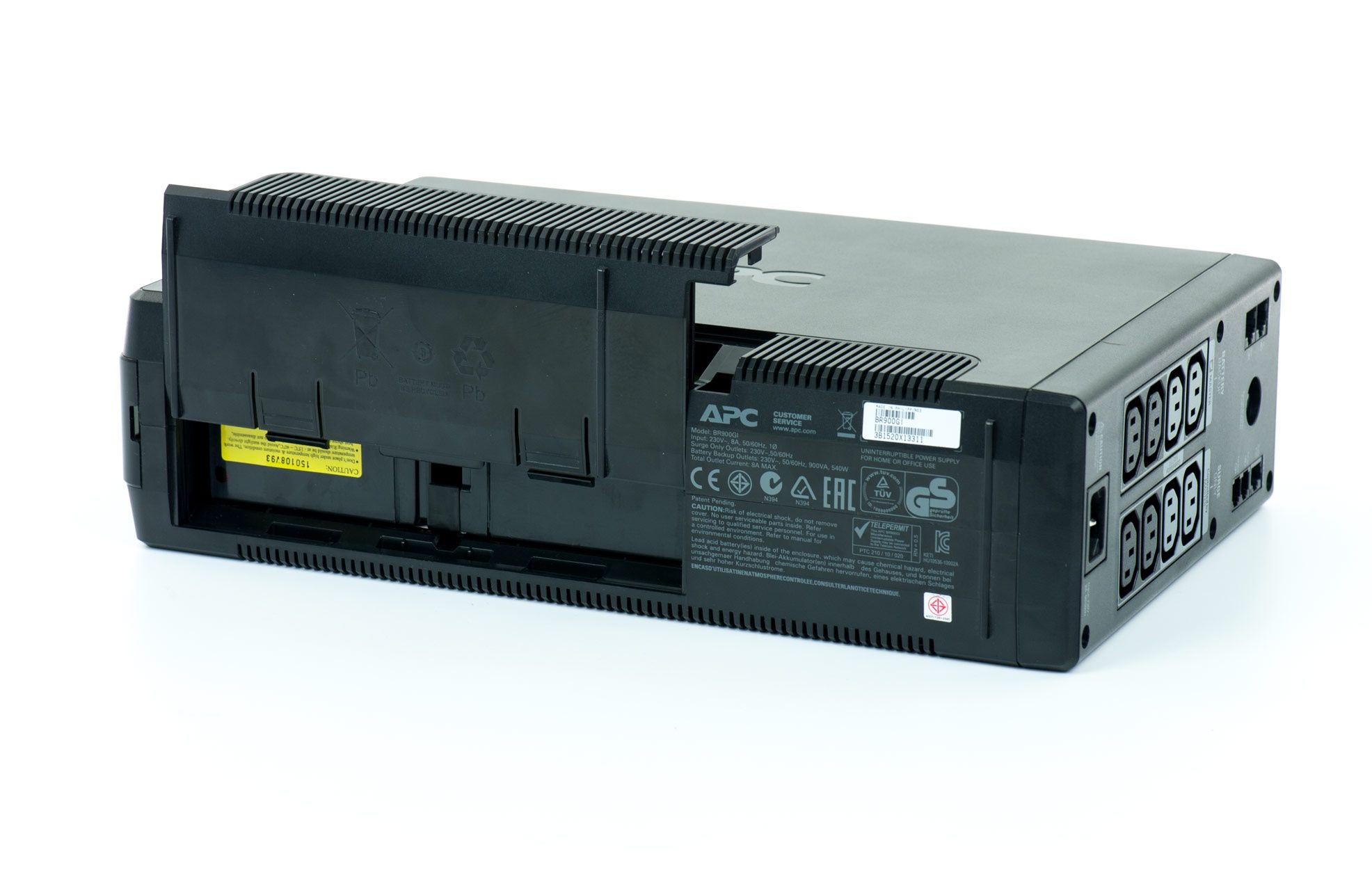 APC model Back-UPS Pro 900 - bateria na czas trnasportu