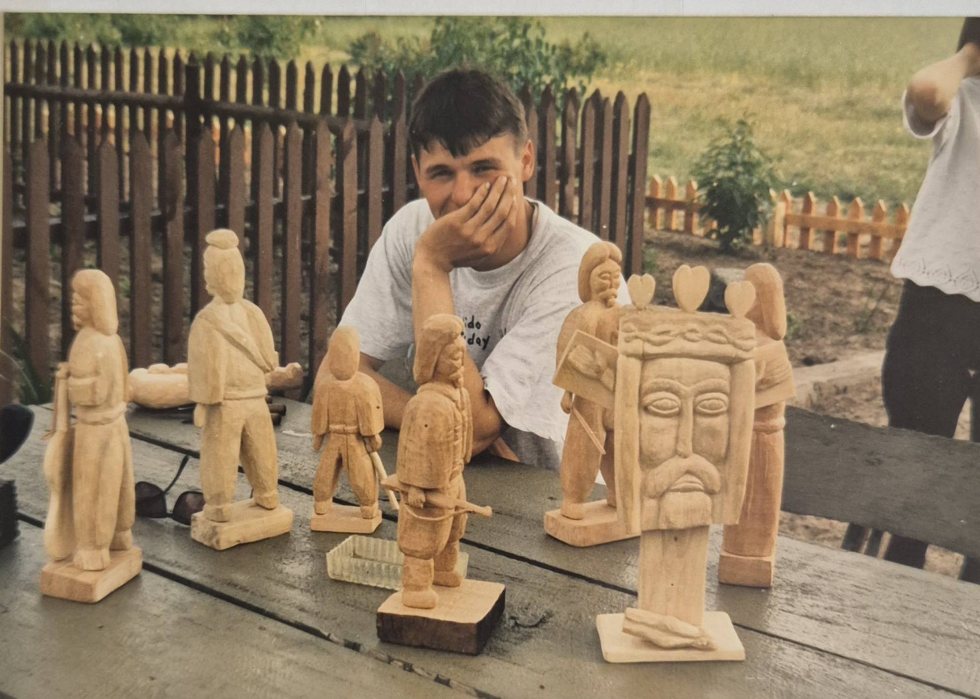 Krzysztof Balewski podczas pracy