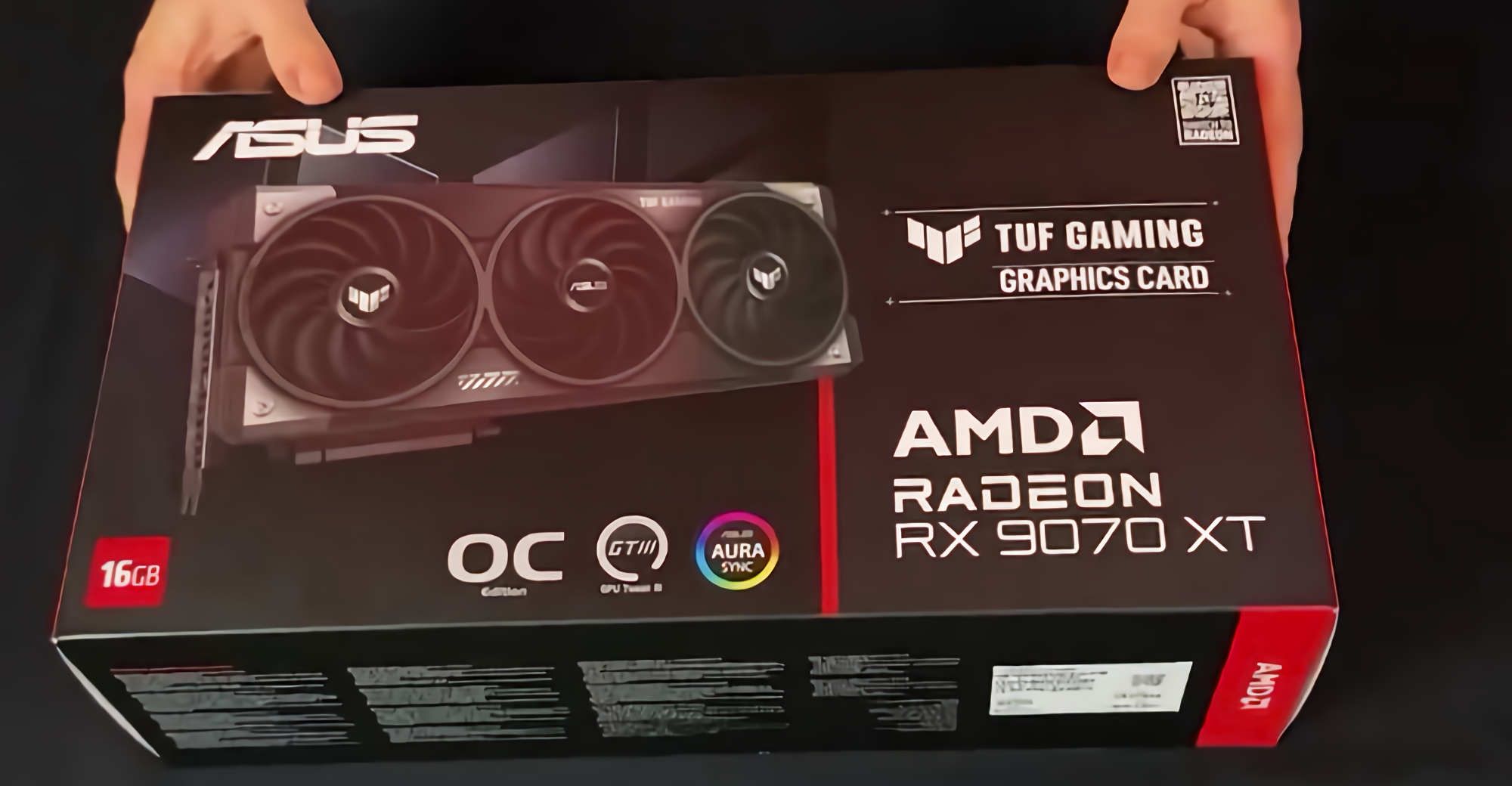 ASUS TUF Radeon RX 9070 XT OC