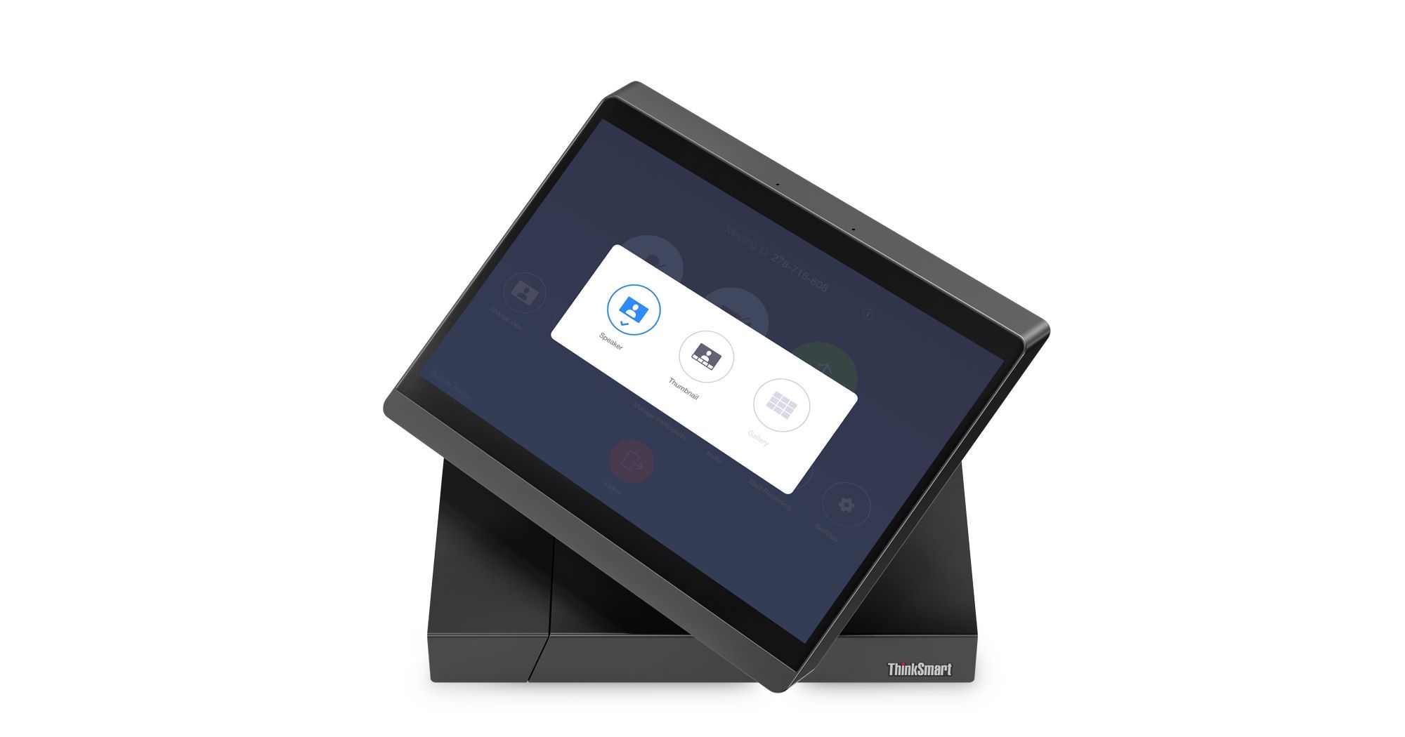 Lenovo ThinkSmart HUB 500 - widok od góry