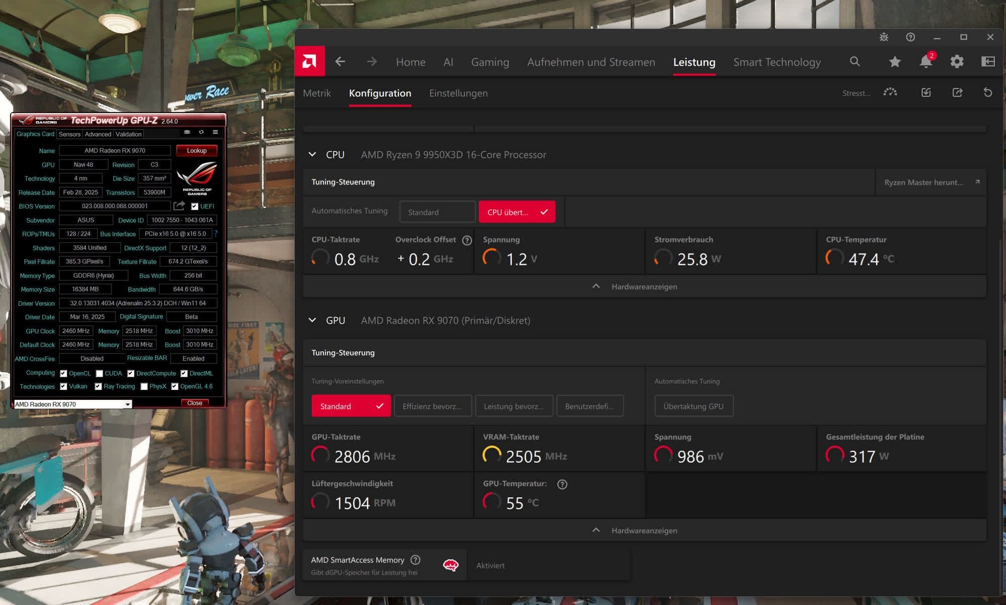 Radeon RX 9070 - parametry