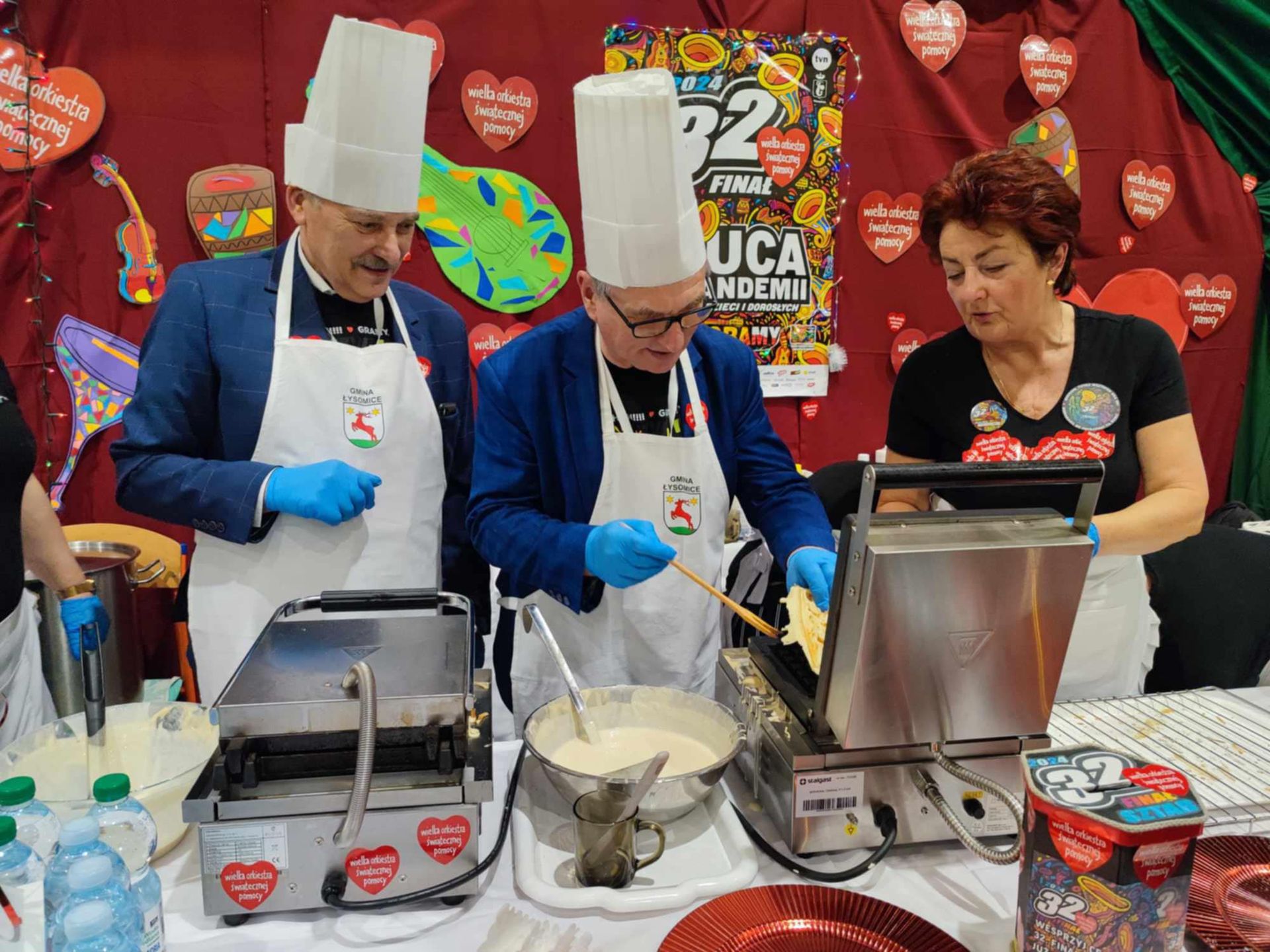 Atrakcje przygotowane przez sztab w ramach WOŚP Łysomice