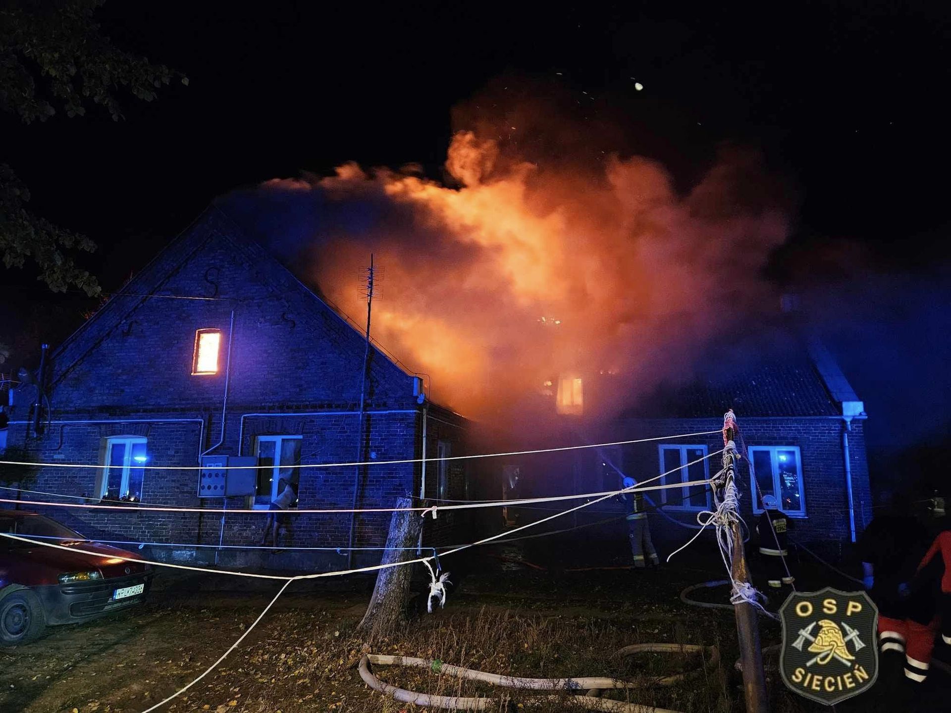 Tragiczny pożar w Strupczewie