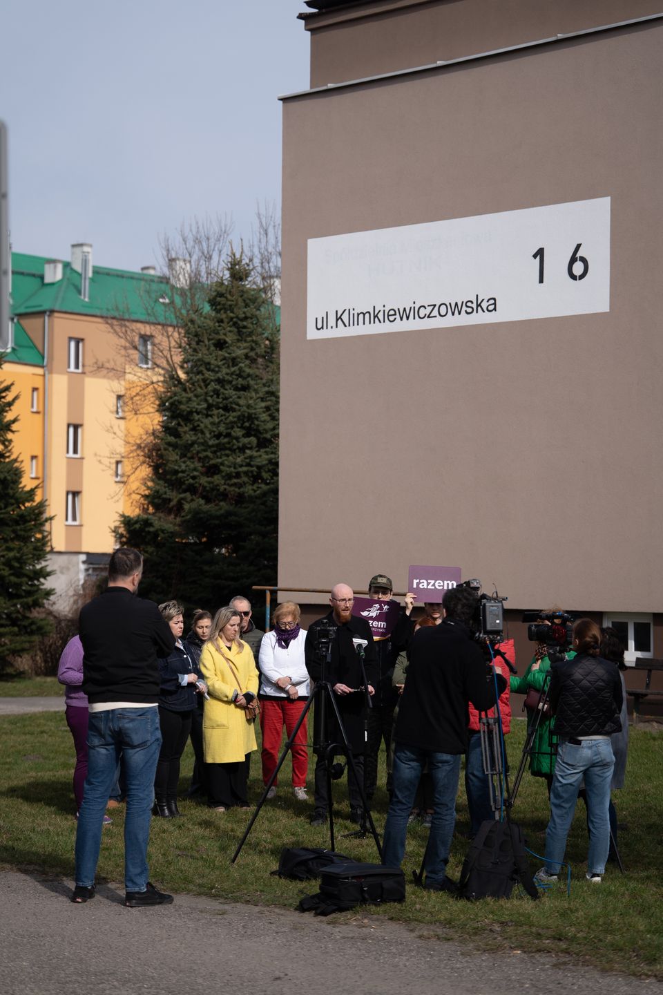 Konferencja prasowa Partii Razem