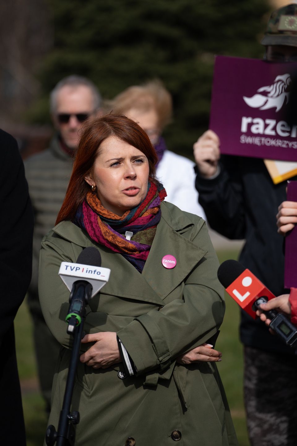 Konferencja prasowa Partii Razem