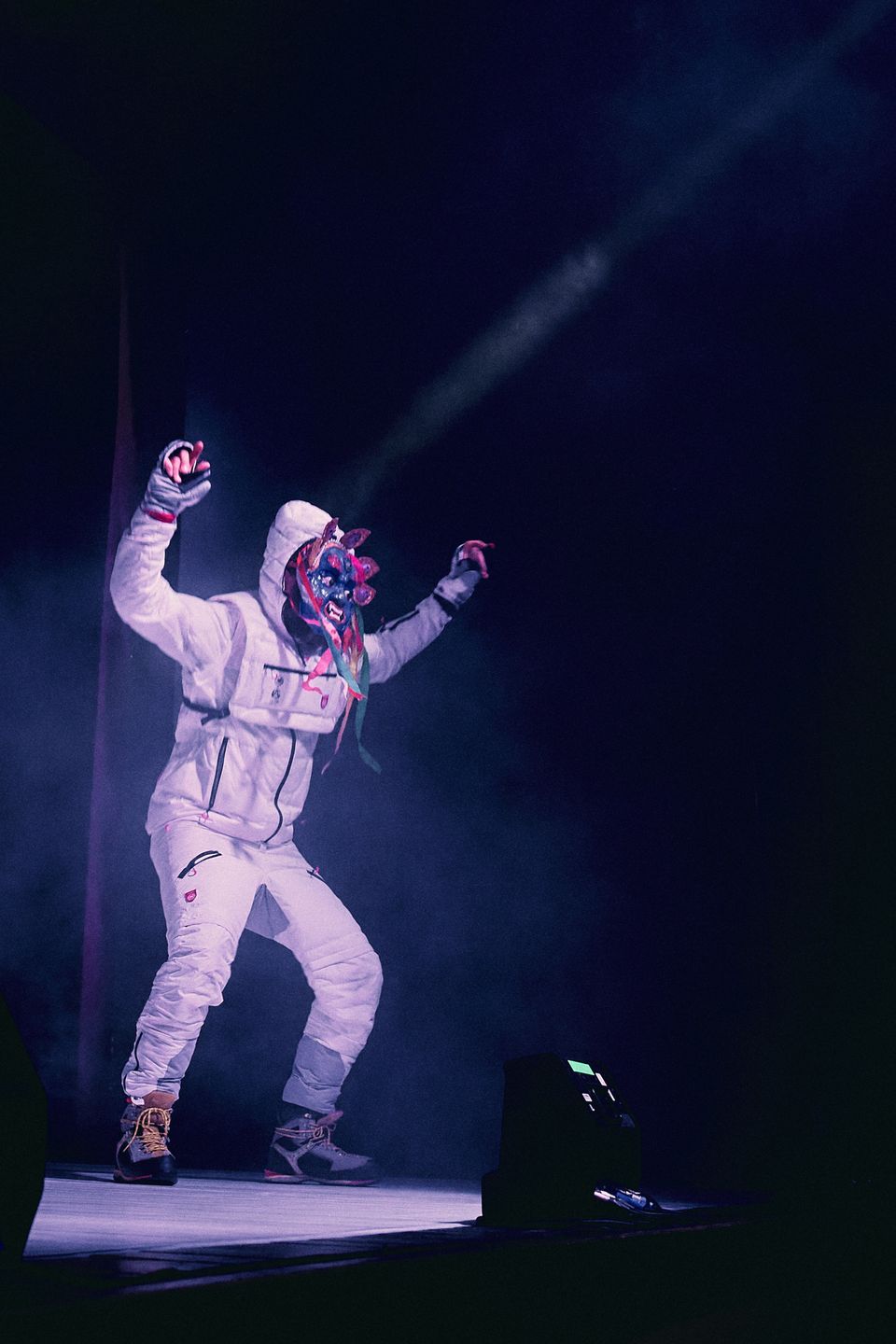 Krystian Durman na scenie Teatru Baj Pomorski