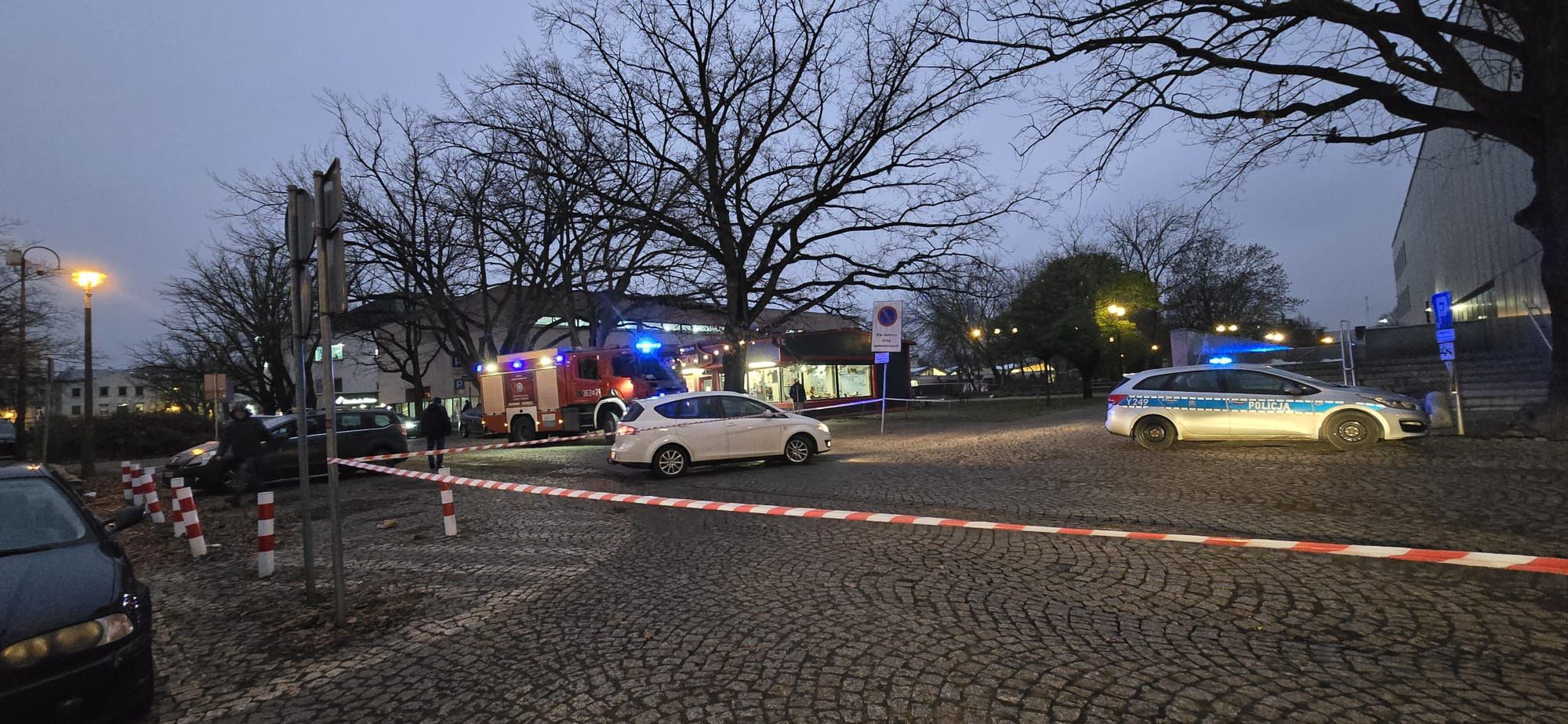 Ładunek wybuchowy w teatrze