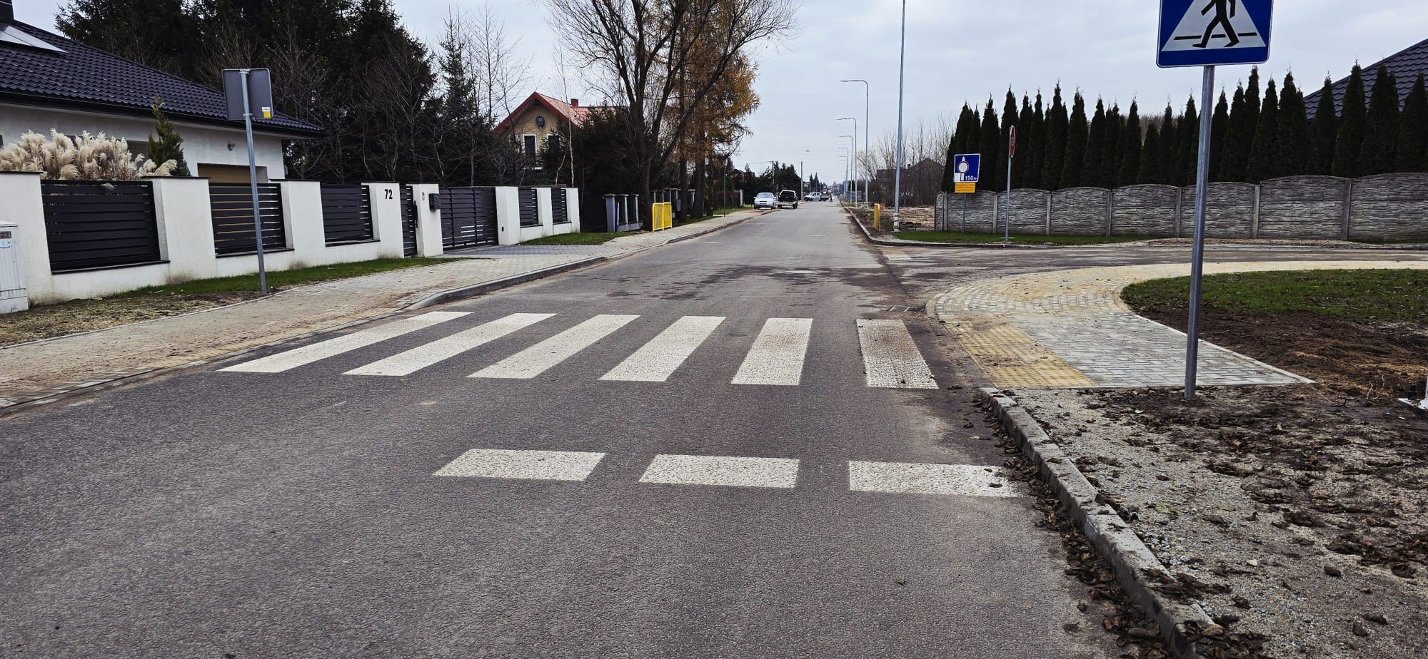 Ulica Browarna już gotowa